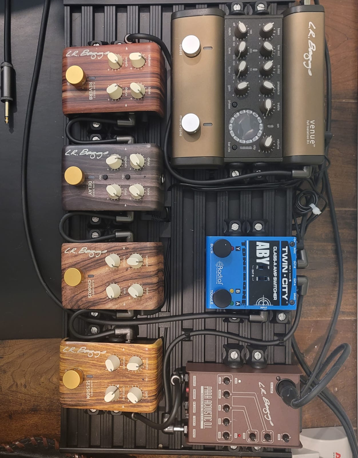 L.R. Baggs Align Session Acoustic Guitar Effects Pedal customer photo 2