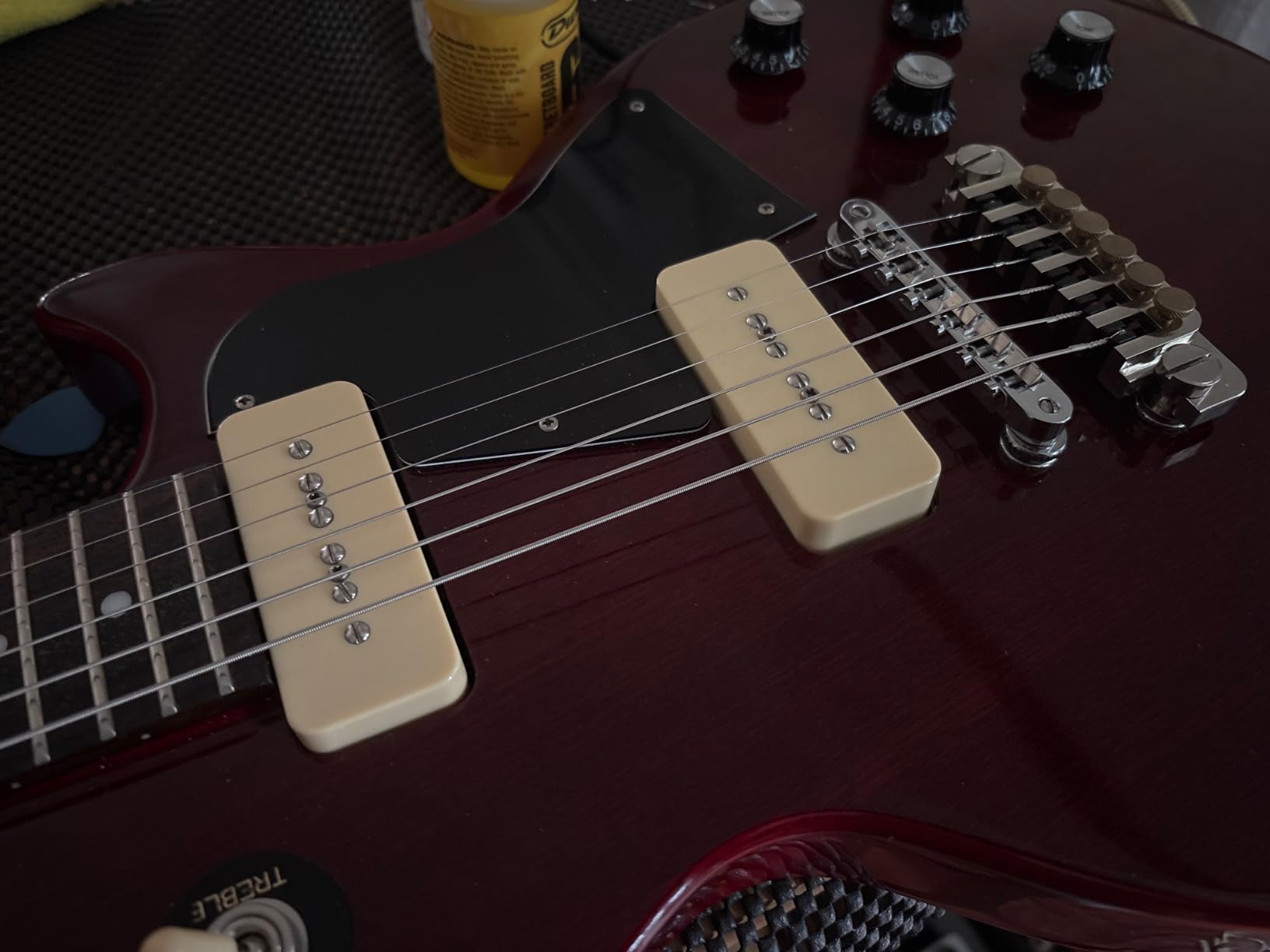 P90 Soapbar Guitar Pickup Bridge and Neck Single Coil Pickups Set customer photo 1