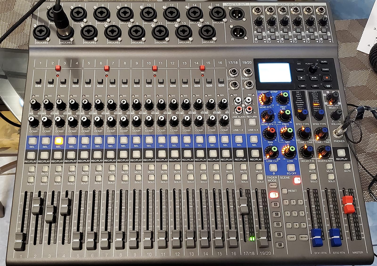 Zoom LiveTrak L-20 Mixer/Recorder for Musicians & Podcasters | 20-Input, 22-Channel, 6 Headphone Outputs, Wireless IOS Control, USB Audio Interface customer photo 2