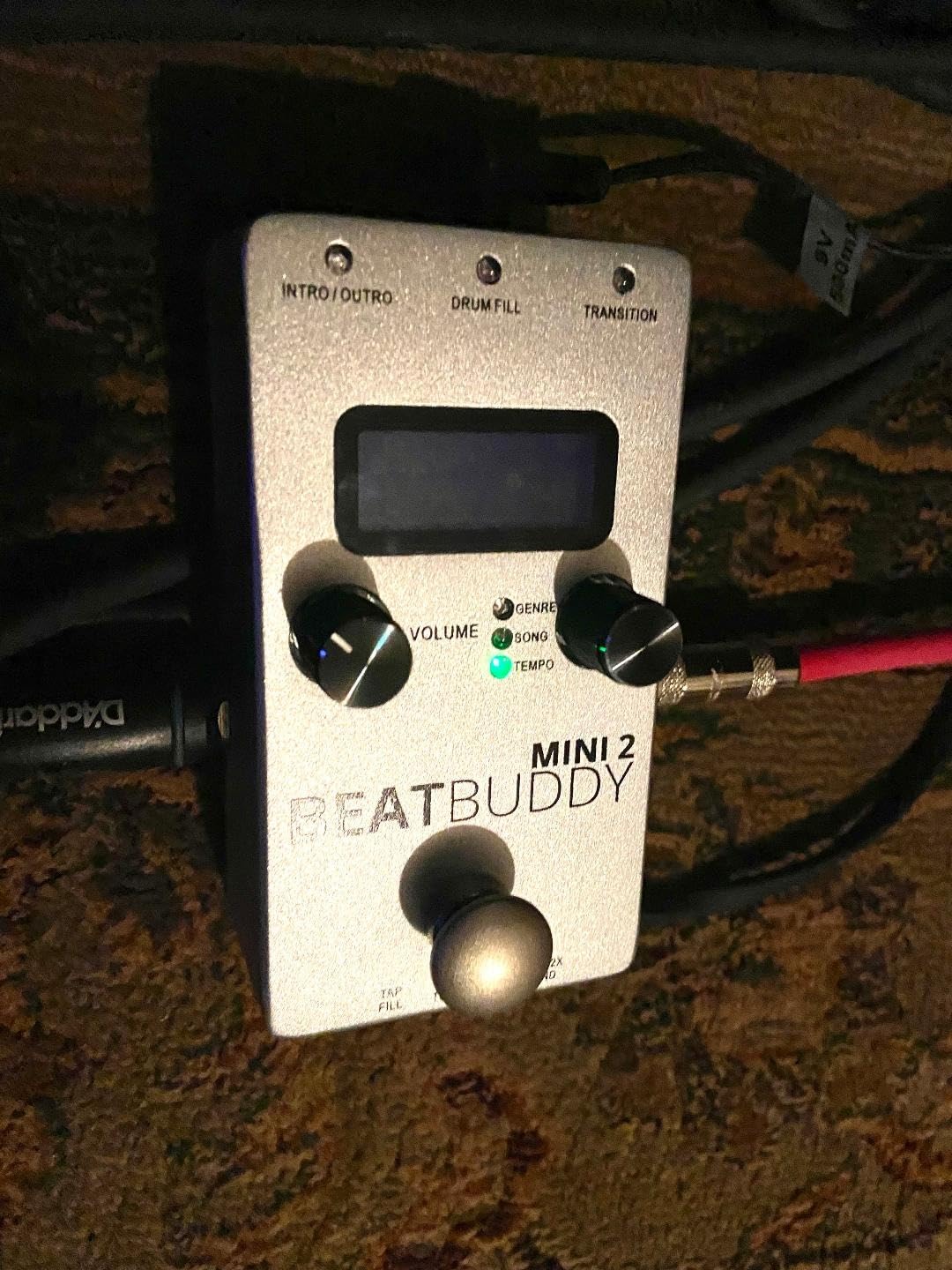 BeatBuddy MINI 2: Hands Free Drum Machine Guitar Effect Pedal customer photo 1