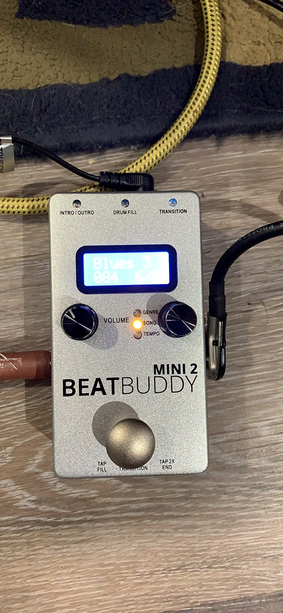 BeatBuddy MINI 2: Hands Free Drum Machine Guitar Effect Pedal customer photo 2