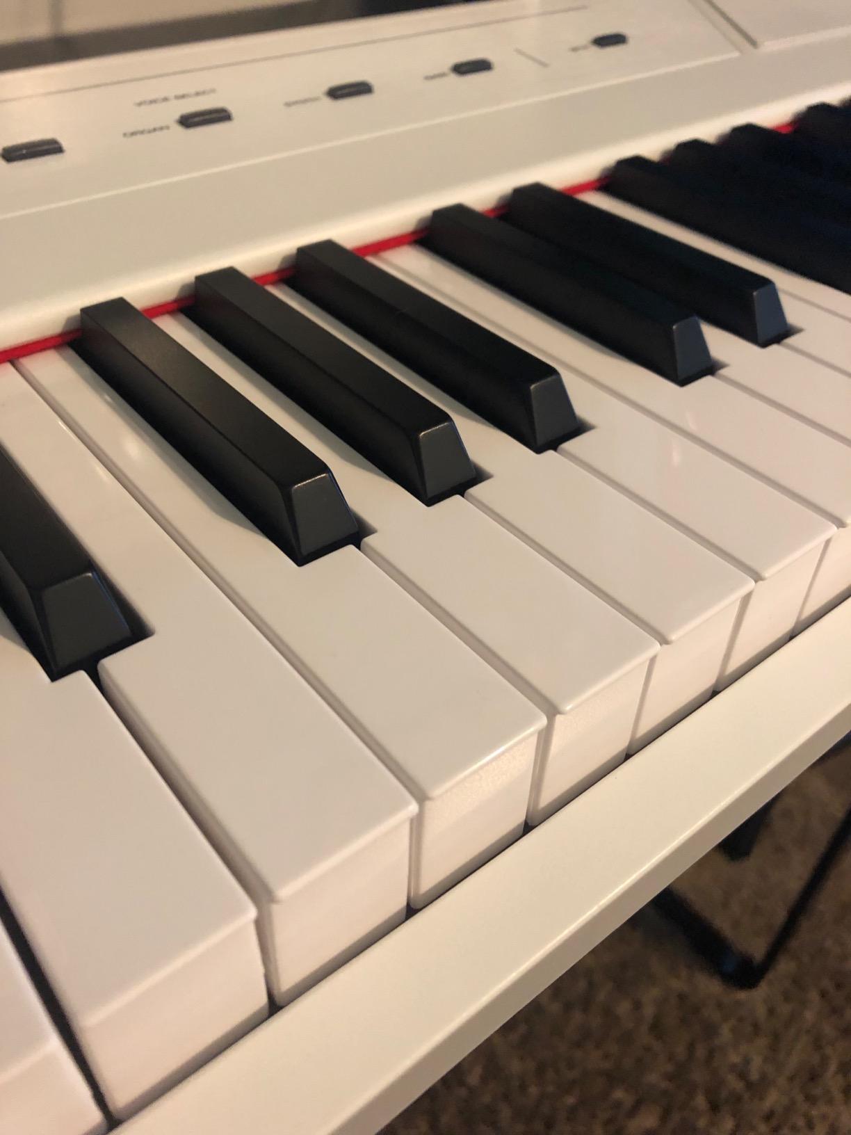 Alesis Recital 88-Key Digital Piano with Semi-Weighted Keys, White customer photo 1