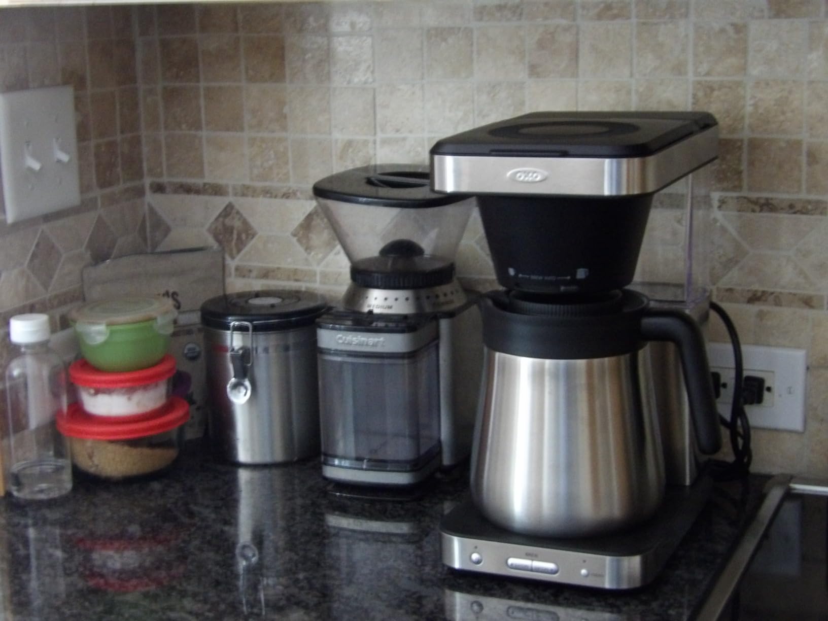 OXO Brew 8-Cup Coffee Maker - Single-Serve, Thermal Carafe, Stainless Steel customer photo 1