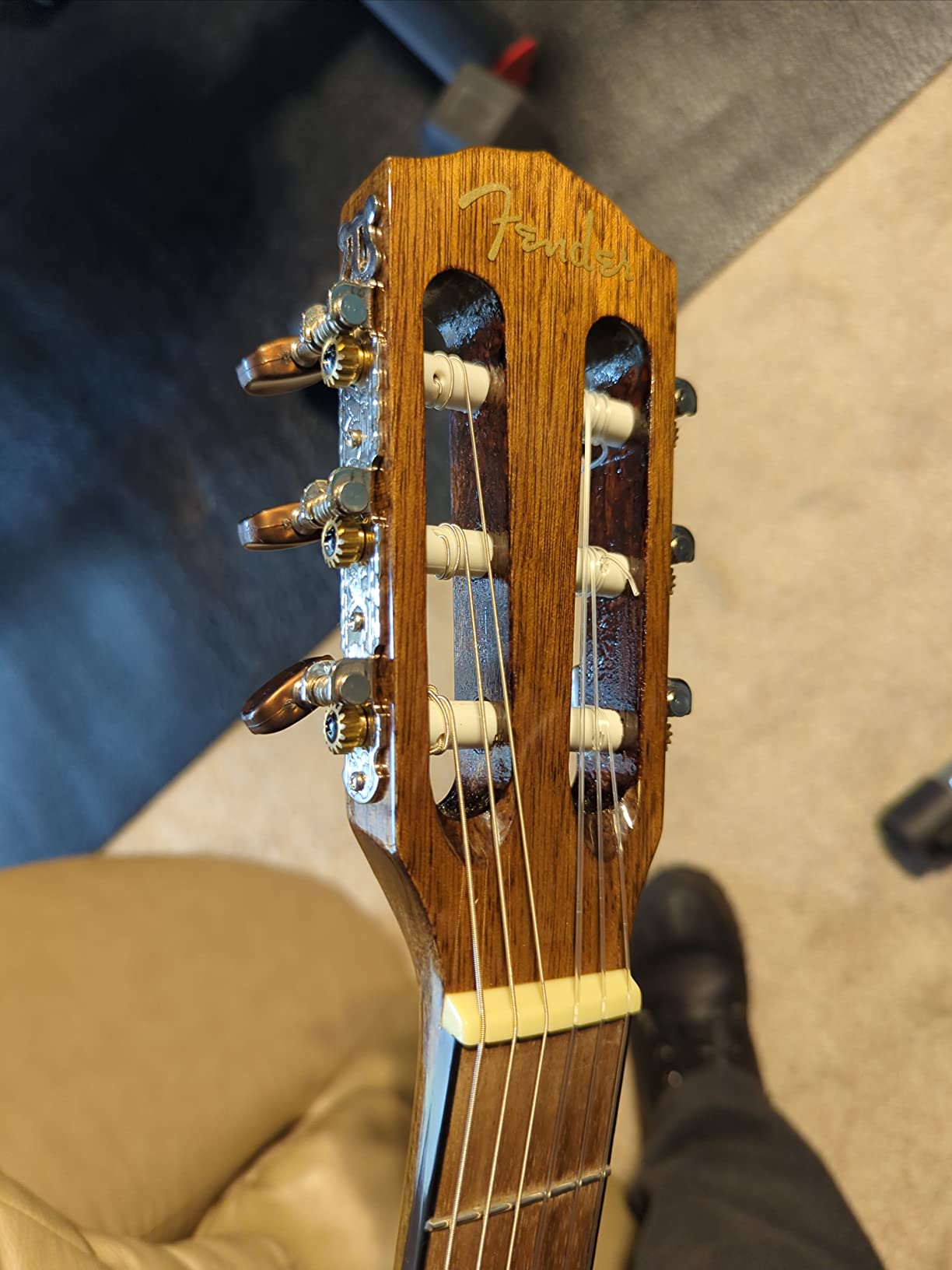 Fender CC-60S Concert Acoustic Guitar, with 2-Year Warranty, 3-Color Sunburst customer photo 1