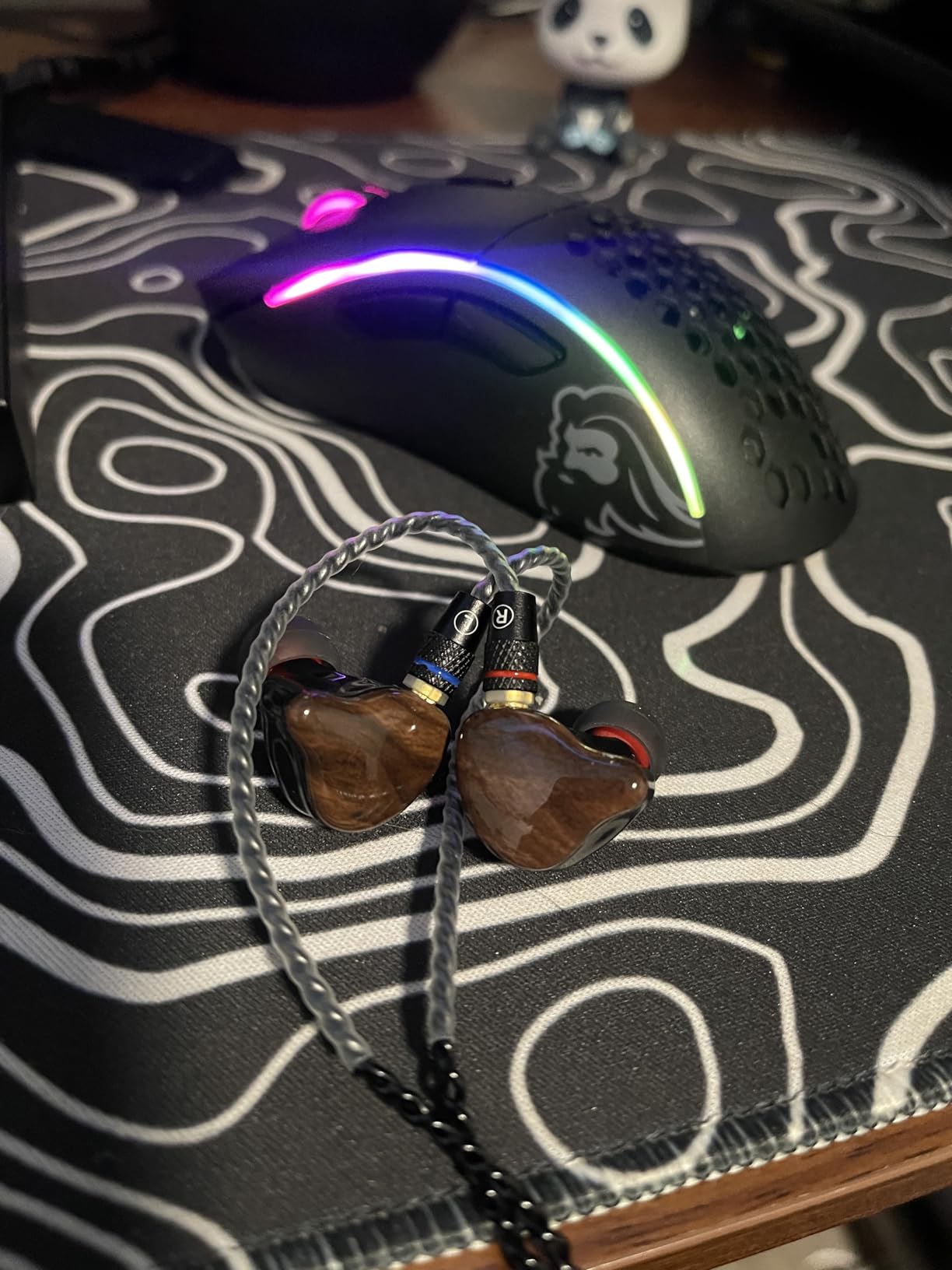 Dual Dynamic Driver IEM Earphones, HiFi Stereo In Ear Monitor Headphones customer photo 1