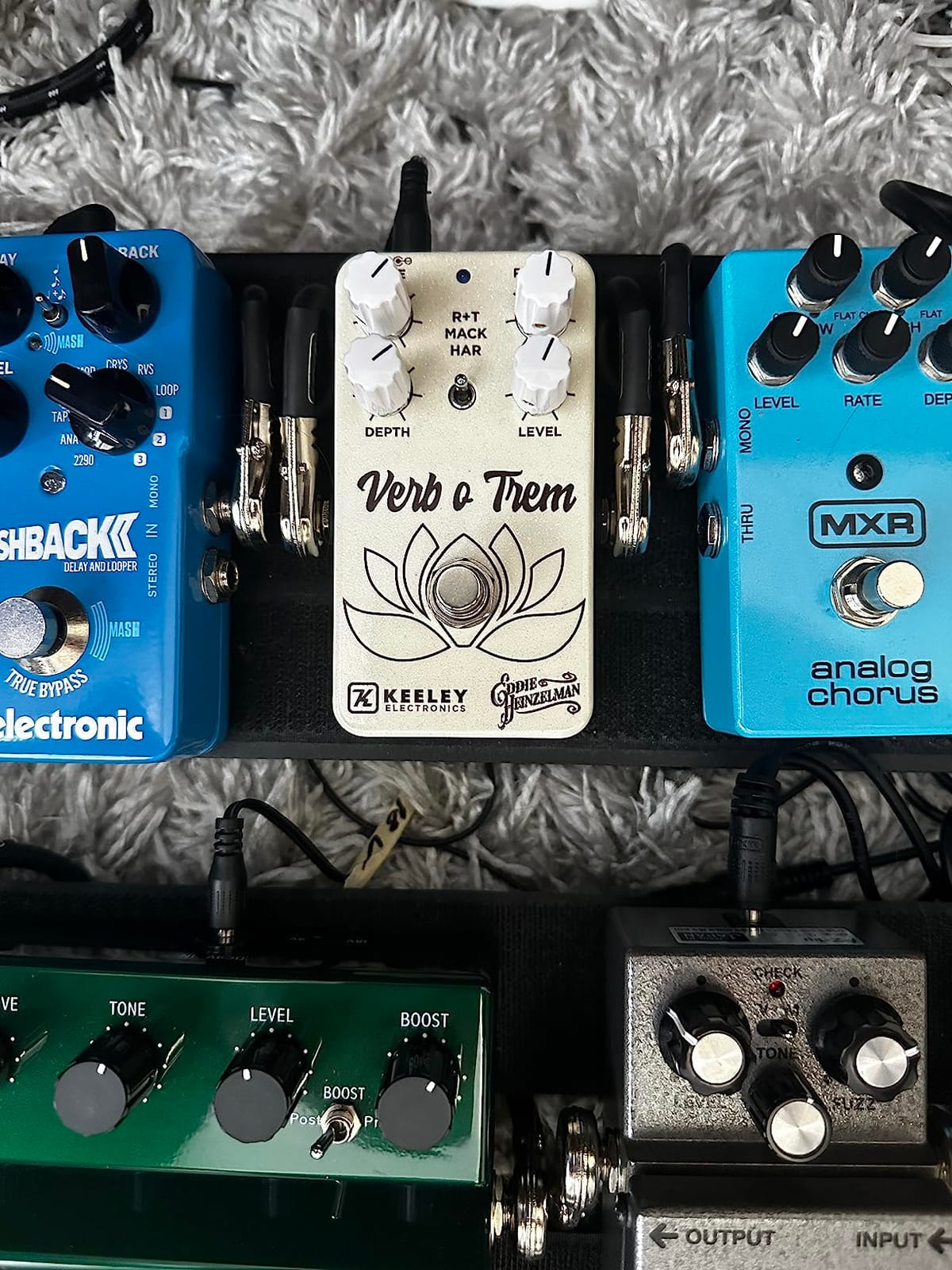 Keeley Eddie Heinzelman Verb o Trem Reverb and Tremolo Pedal customer photo 1