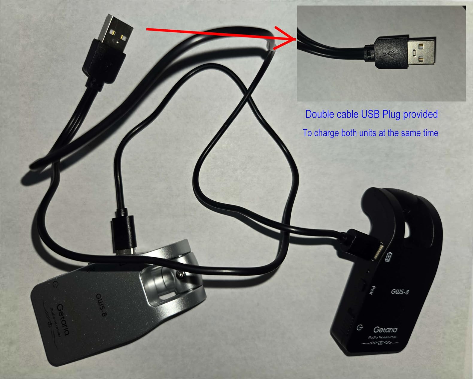 Upgrade 2.4GHZ Wireless Guitar System Built-in Rechargeable Lithium Battery Wireless Guitar Transmitter Receiver for Electric Guitar Bass customer photo 2