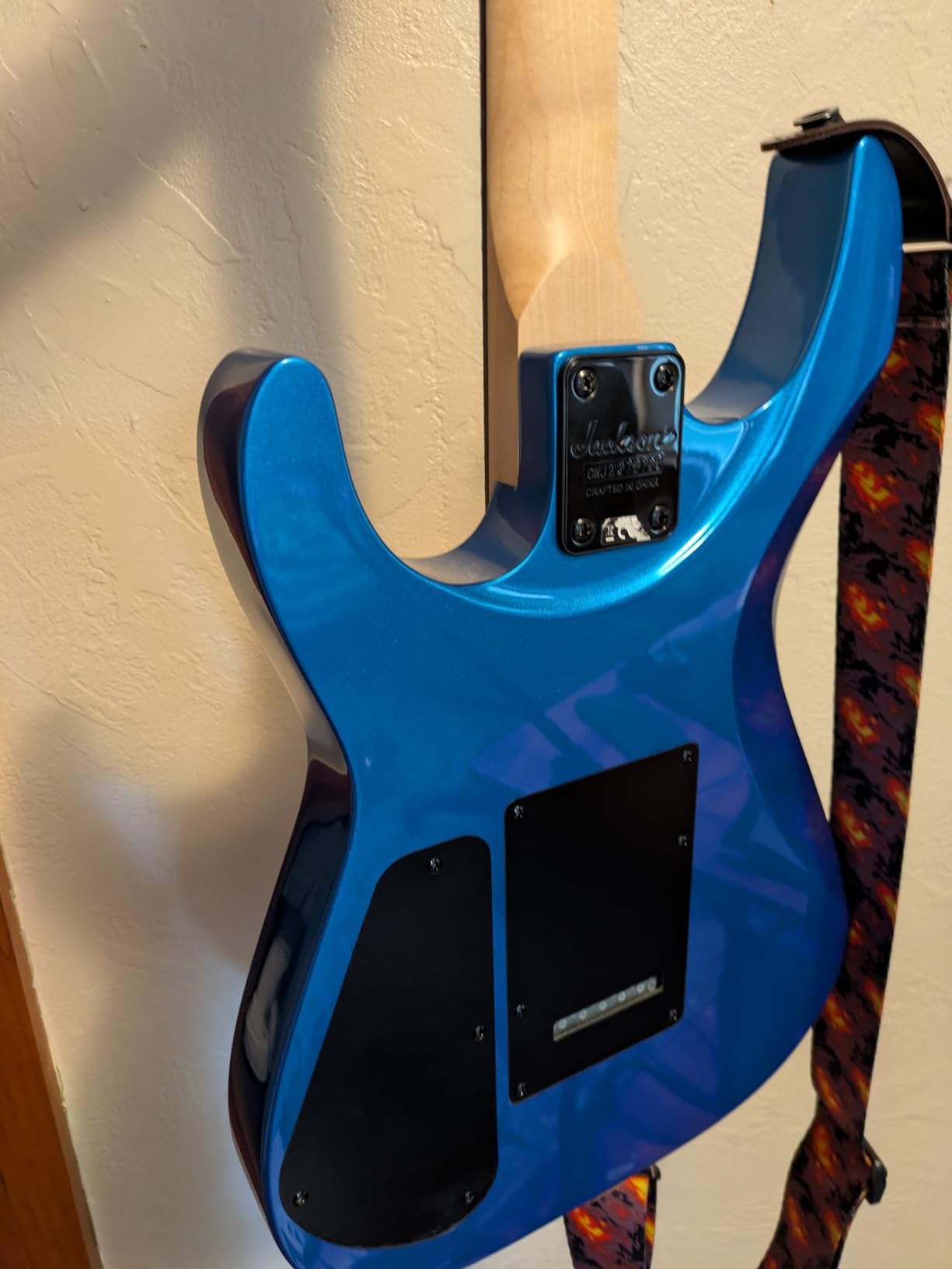 Jackson JS11 Dinky Electric Guitar - Metallic Blue customer photo 2