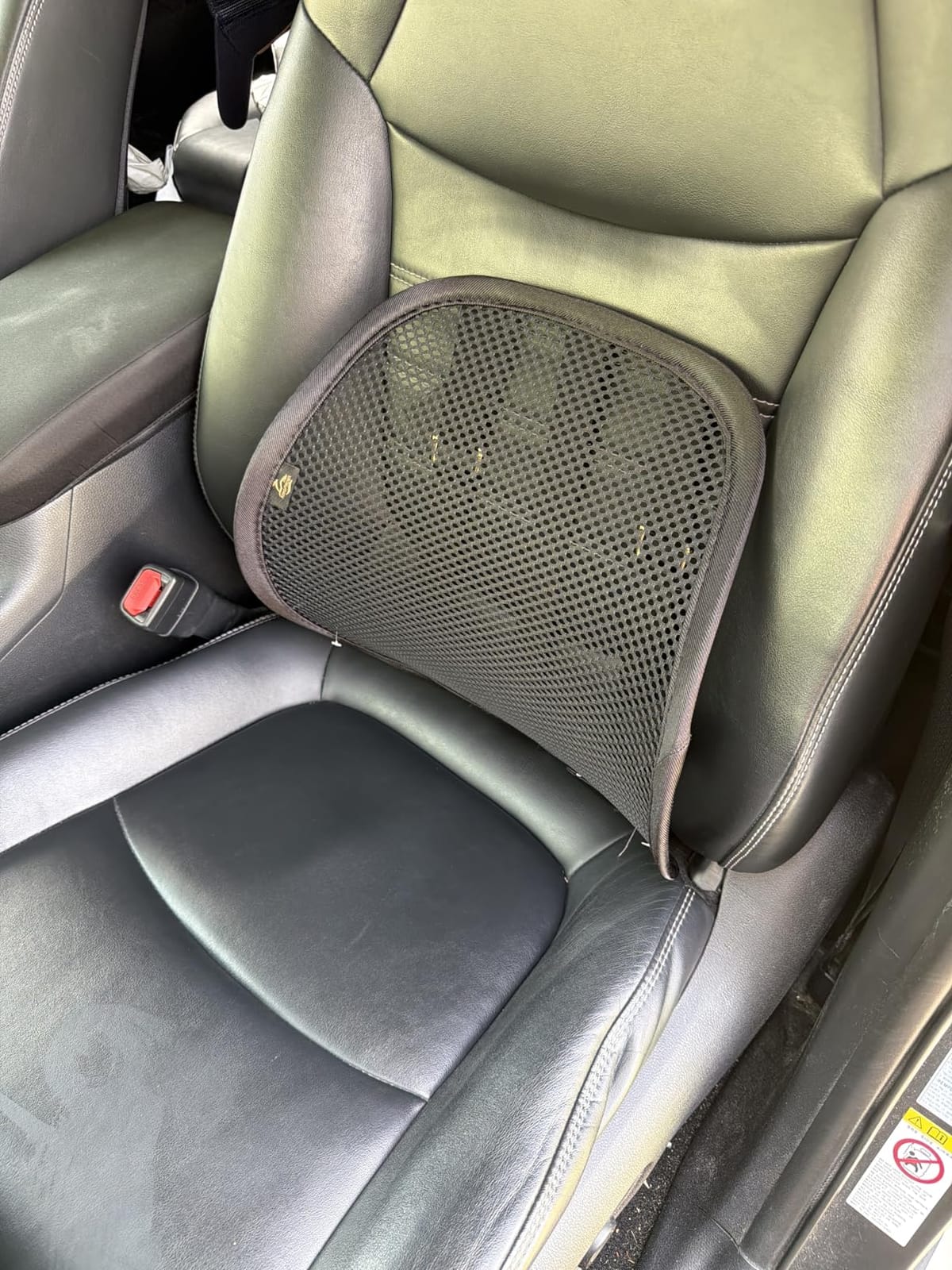 kingphenix 2-Pack Mesh Lumbar Support for Car and Office Chair Comfort customer photo 2