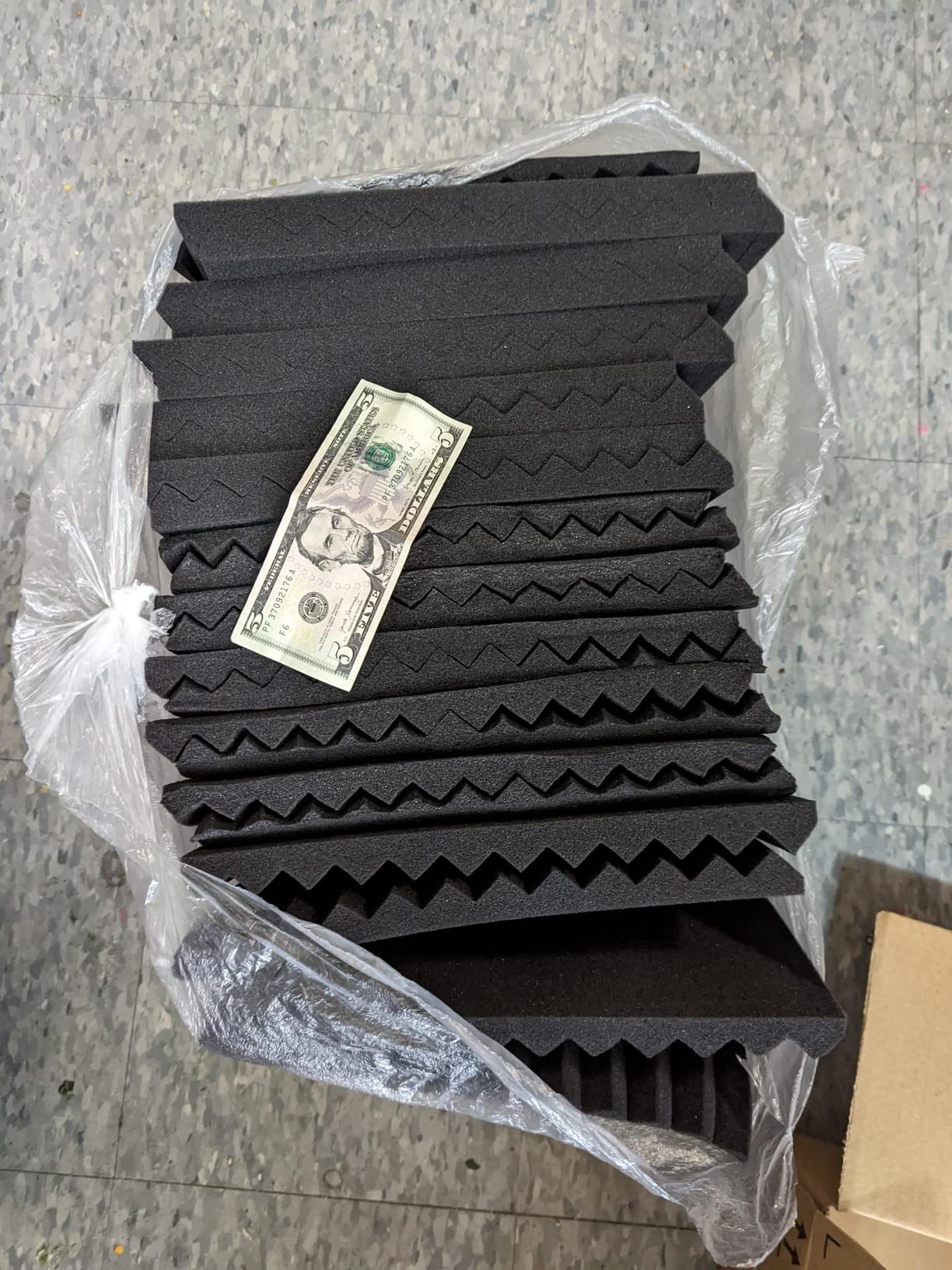 52 Pack Acoustic Foam Panels 1
