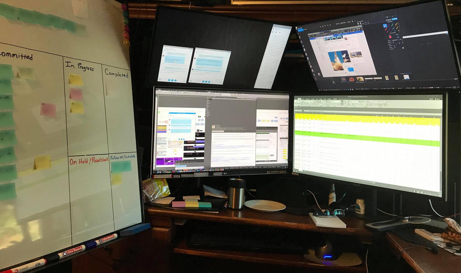 Maxtek Mobile Whiteboard 36 x 24 in, Magnetic Dry Erase Easel customer photo 2