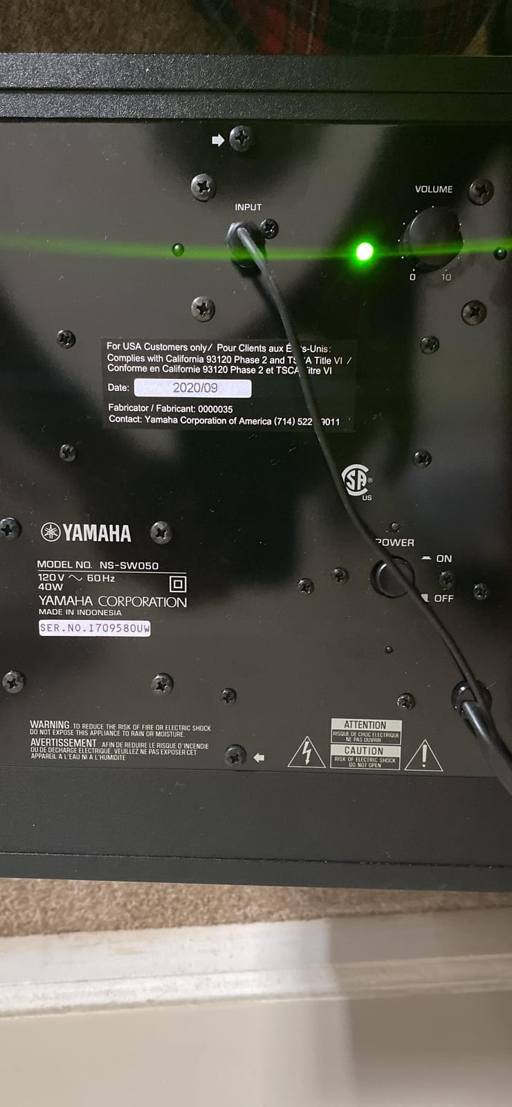 Yamaha Audio YHT-4950U 4K Ultra HD 5.1-Channel Home Theater System with Bluetooth, black customer photo 1