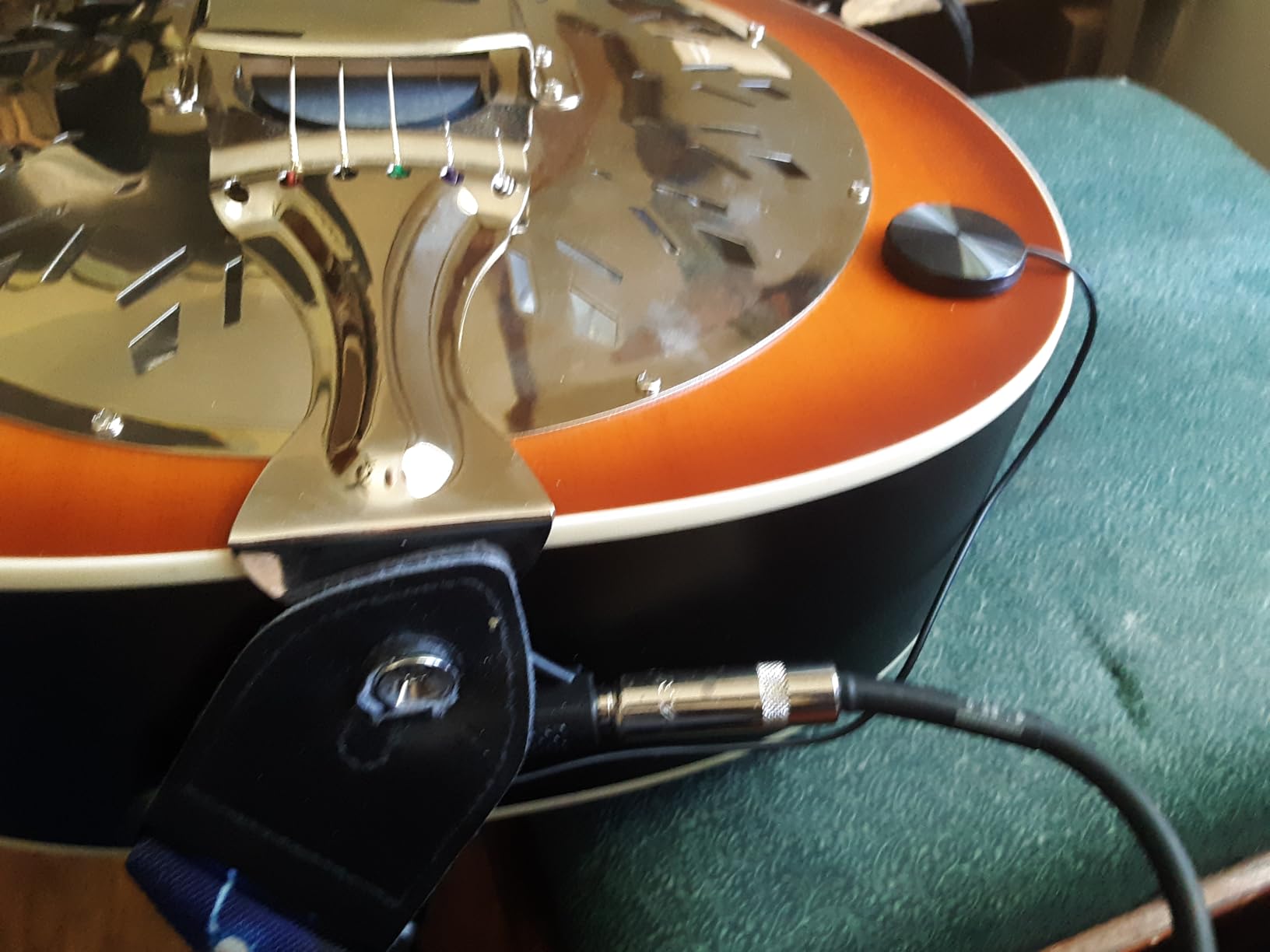 Randon Guitar Pickup, Piezo Pickup, Contact Microphone (Black) customer photo 2