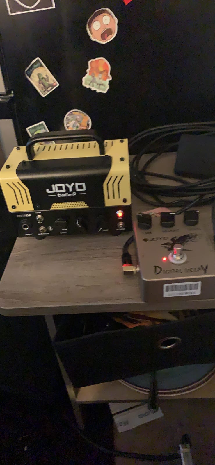 JOYO Digital Delay Guitar Pedal, Analog-Voiced with Special Filter Circuit, 25-600ms for Electric Guitar & Bass, True Bypass (JF-08) customer photo 1