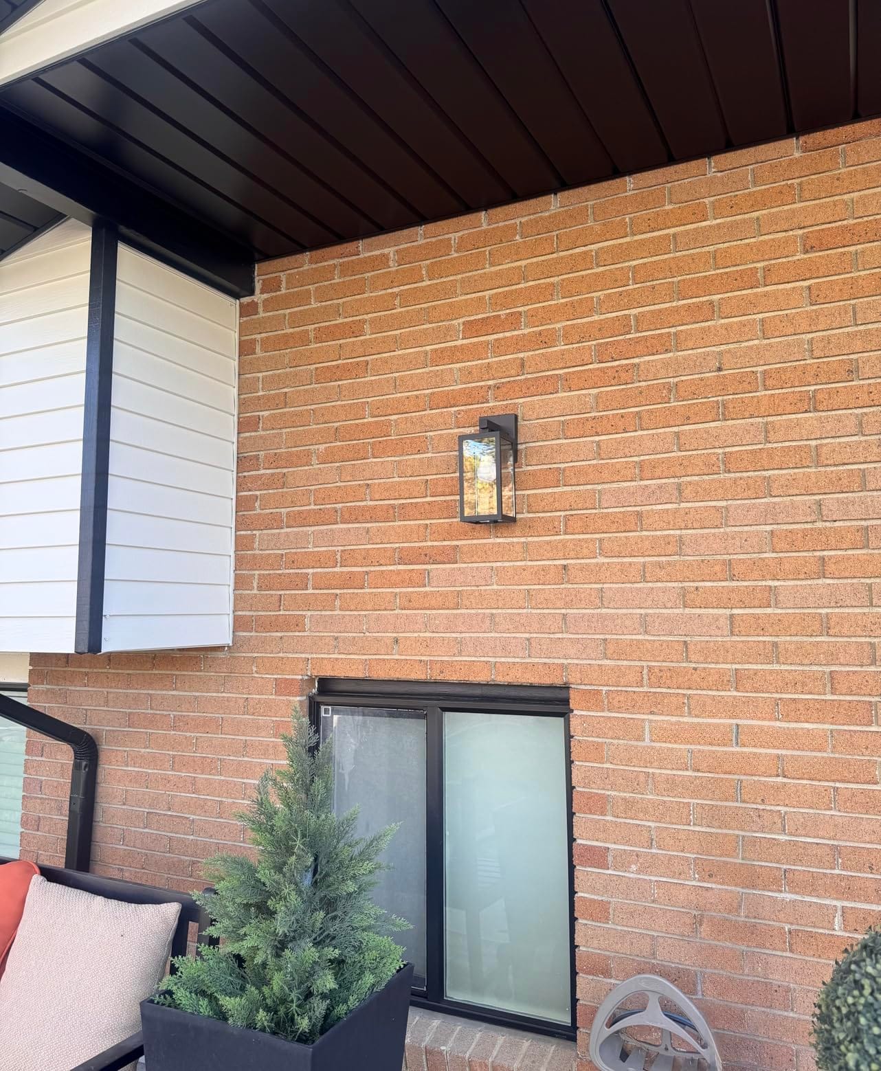 MAXvolador Outdoor Wall Light Fixture, Exterior Waterproof Wall Lantern customer photo 2
