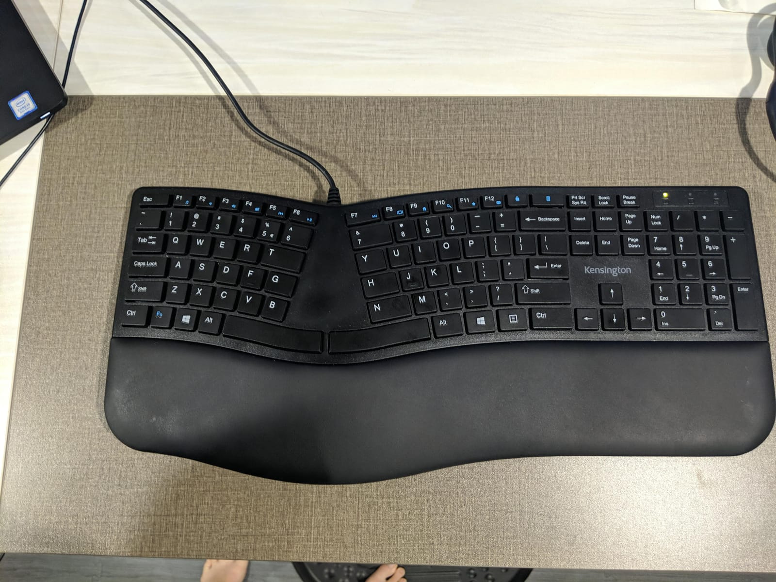Kensington Pro Fit Ergonomic Wired Keyboard- Black (K75400US) customer photo 1