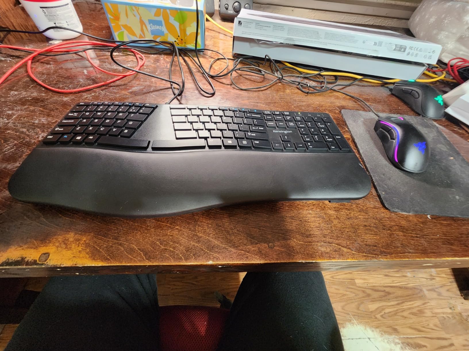 Kensington Pro Fit Ergonomic Wired Keyboard- Black (K75400US) customer photo 2