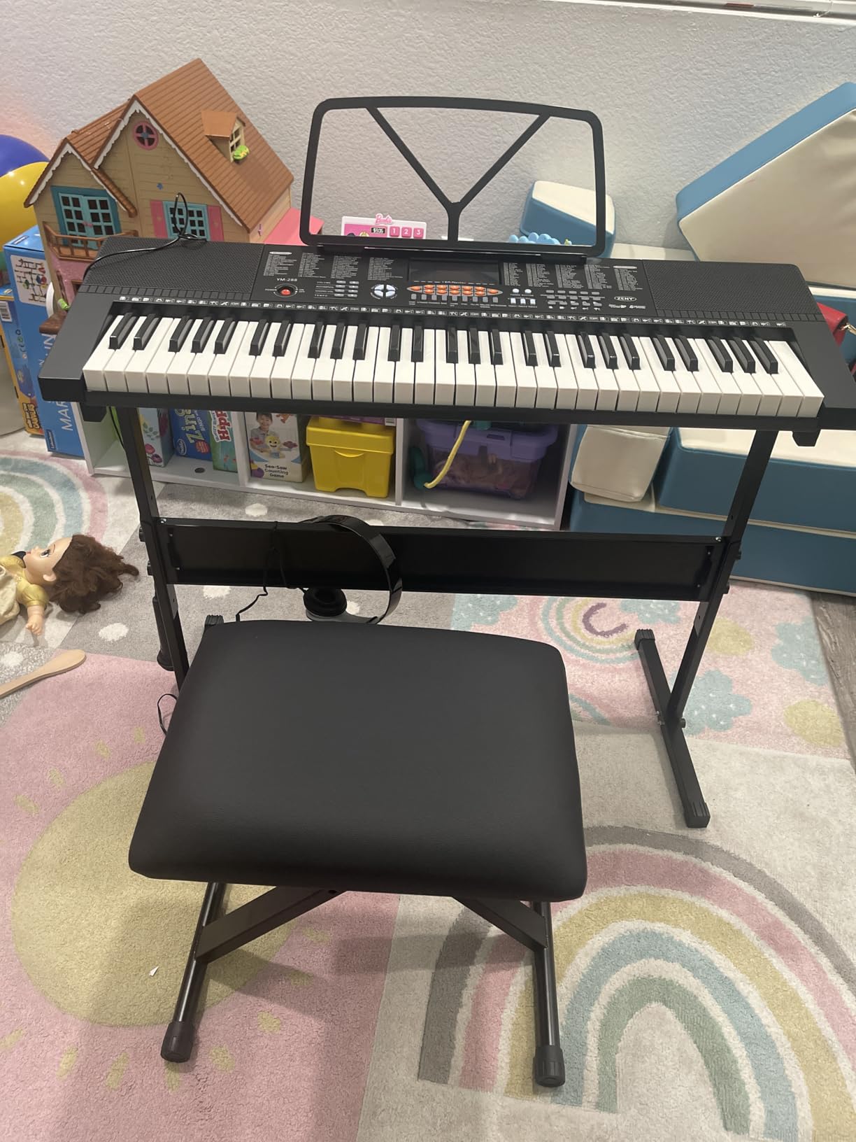 ZENY 61-Key Portable Electric Keyboard Piano customer photo 2