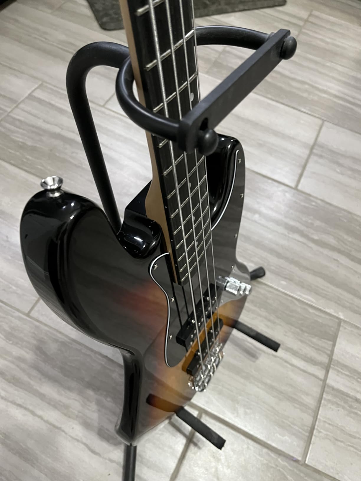 GLARRY 4 String GJazz Electric Bass Guitar Full Size Right Handed with Guitar Bag, Amp Cord and Beginner Kits (Burly Wood) customer photo 2