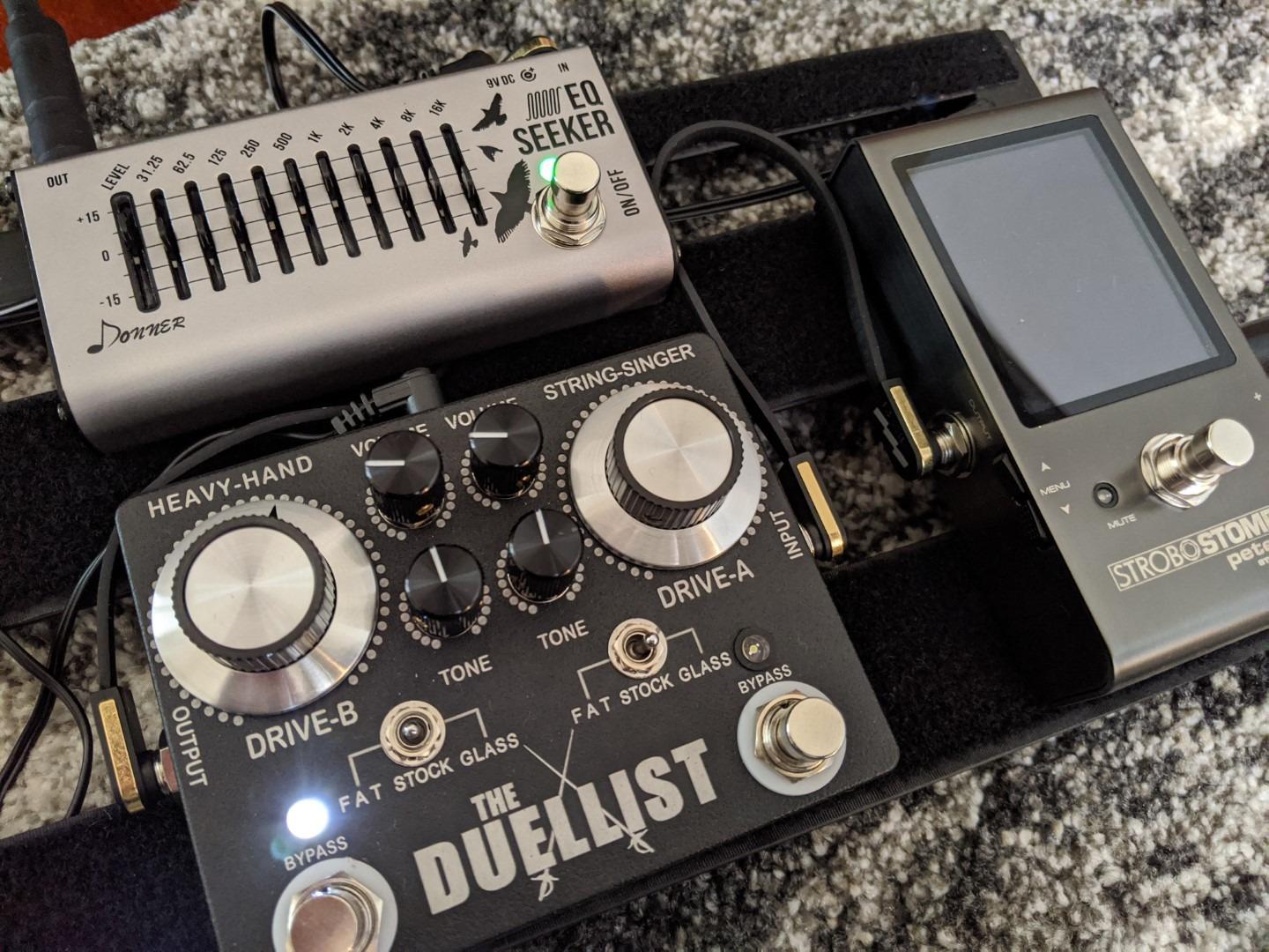 Donner EQ Pedal, 10 Band Equalizer Pedal, EQ Seeker for Guitar and Bass True Bypass customer photo 1