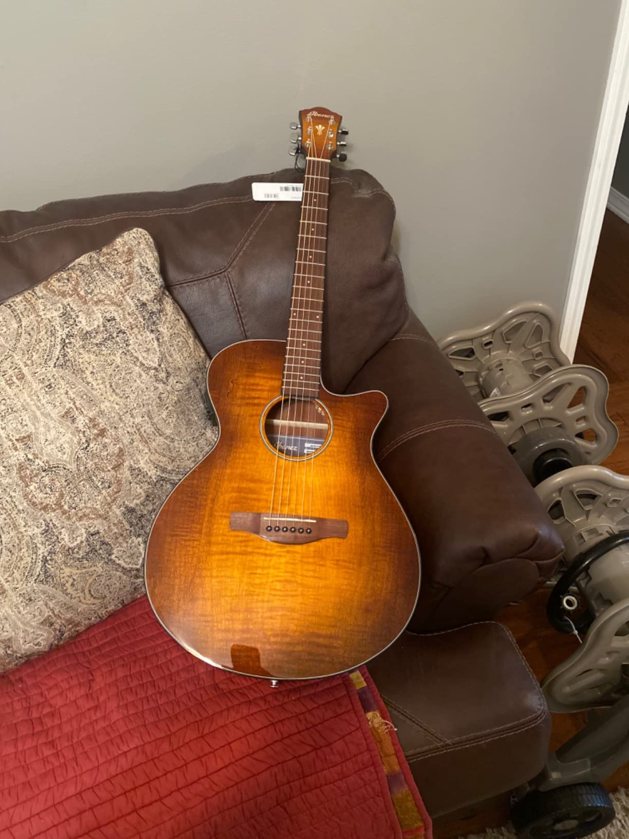 Ibanez AEG70 Acoustic-Electric Guitar - Transparent Charcoal Burst High Gloss customer photo 1