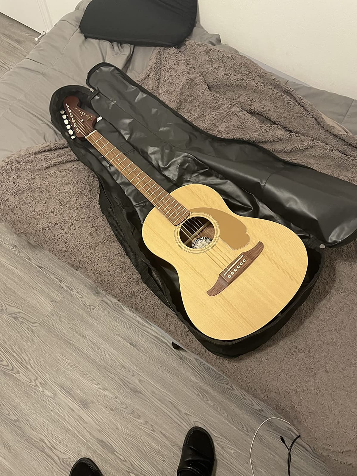 Fender Sonoran Mini Acoustic Guitar, with 2-Year Warranty, Natural, Rosewood Fingerboard, with Gig Bag customer photo 1