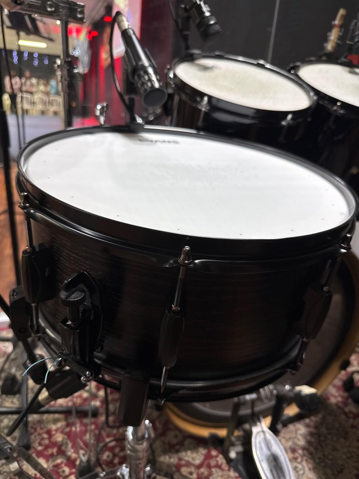 Tama Woodworks Snare Drum - 8 x 14-inch - Black Oak Wrap customer photo 1