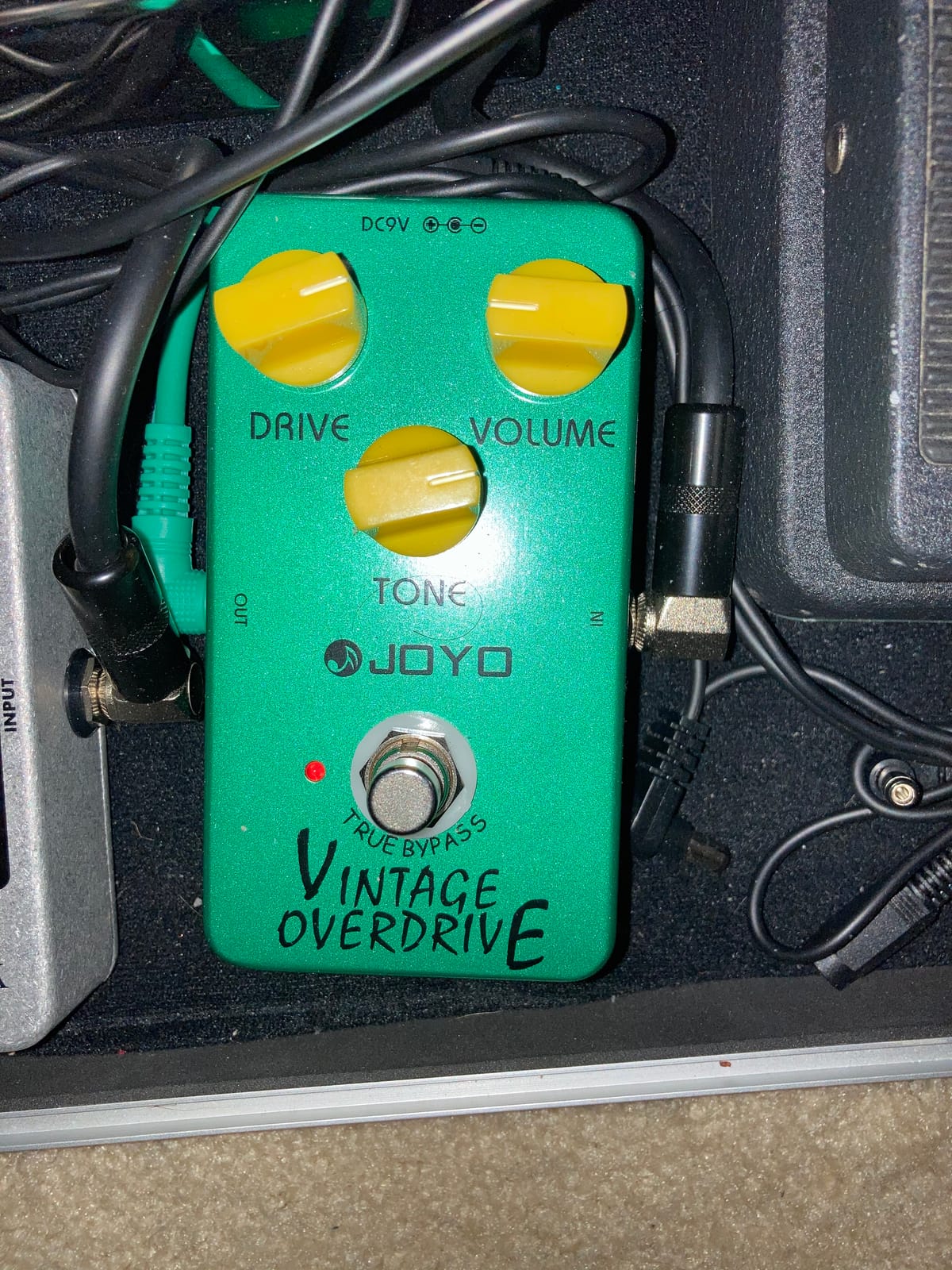 JOYO Vintage Overdrive Guitar Pedal, Smooth Overdrive Tone with RC4558 Chip for Electric Guitar, True Bypass (JF-01) customer photo 1