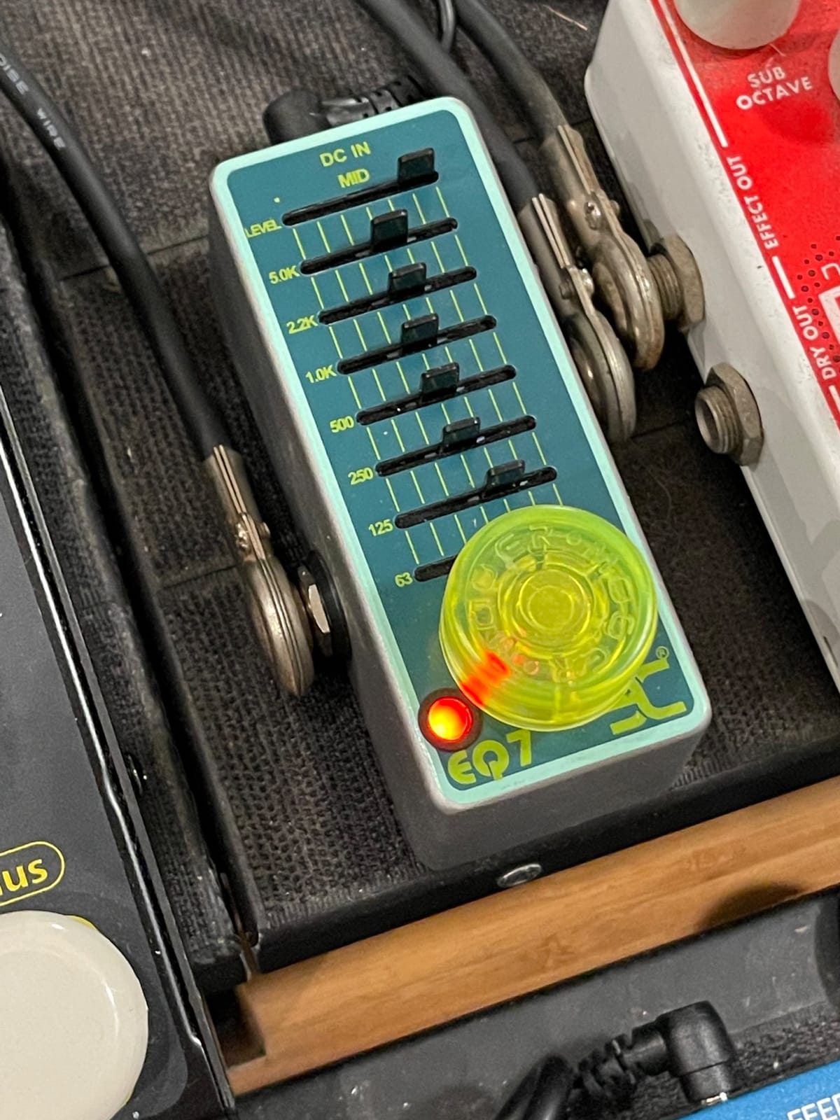 EX 7 Band EQ Equalizer Mini Guitar Pedal customer photo 2