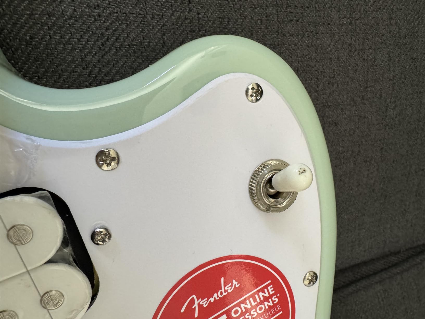 Squier Mini Jazzmaster Electric Guitar, with 2-Year Warranty, Surf Green, Maple Fingerboard customer photo 1