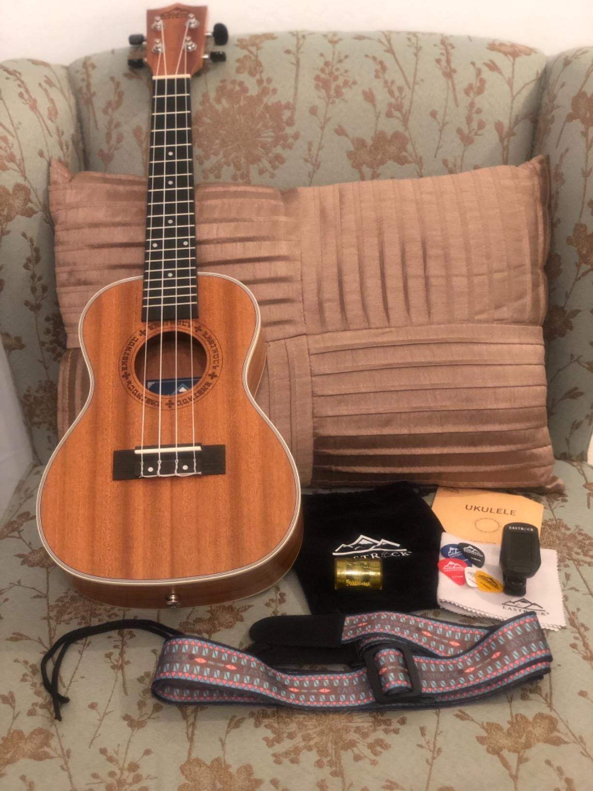EASTROCK Tenor Ukulele 26 inch Sapele Beginners Kit customer photo 1