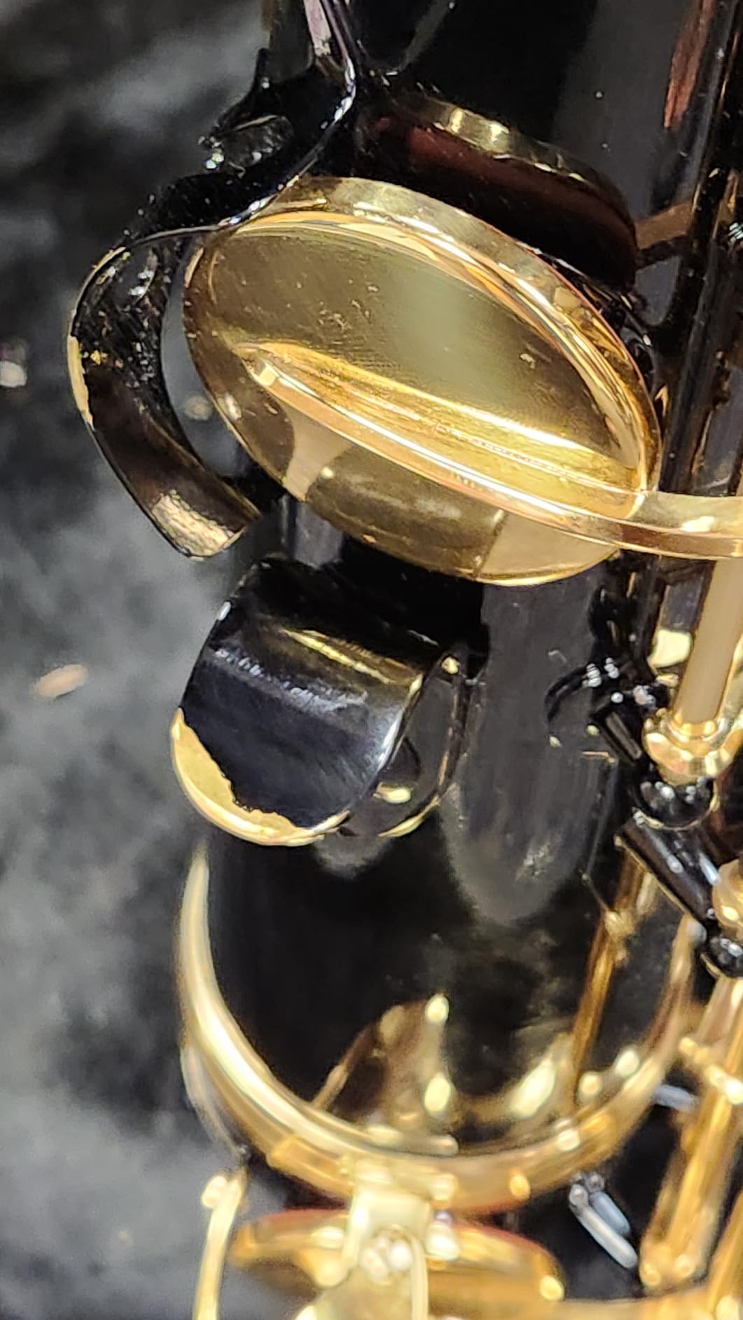 EASTROCK B Flat Tenor Saxophone Black for Beginners Students Musicians customer photo 2