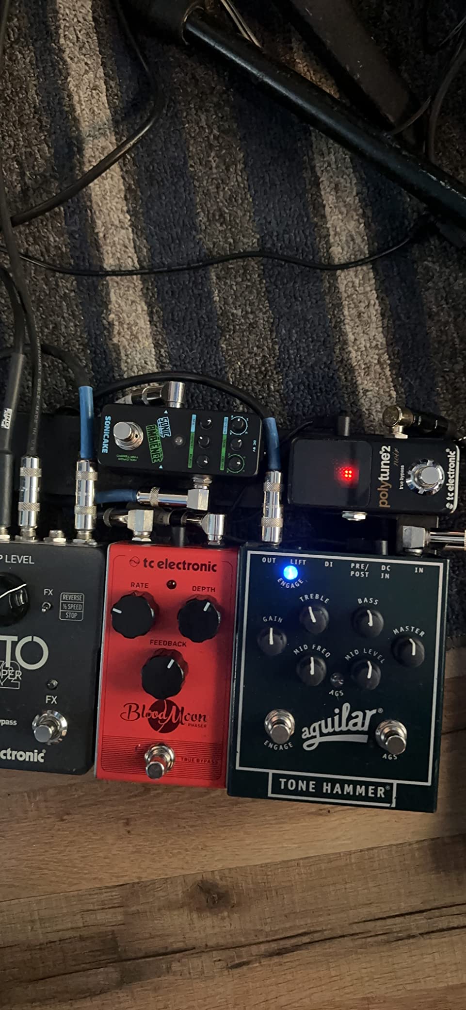 SONICAKE Delay Reverb Pedal Sonic Ambience Multi Mode Tap Tempo Delay and Reverb Guitar Bass Effects Pedal customer photo 2