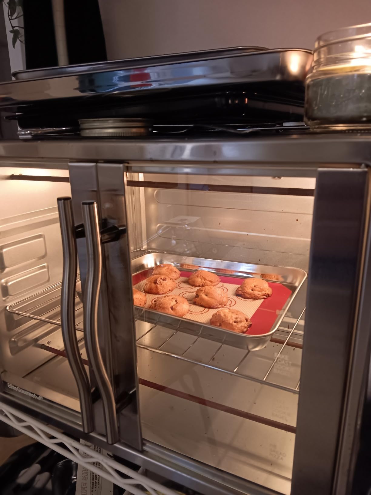 M MCIRCO Baking Sheet with Cooling Rack, Baking Mat Set, Set of 9 customer photo 1