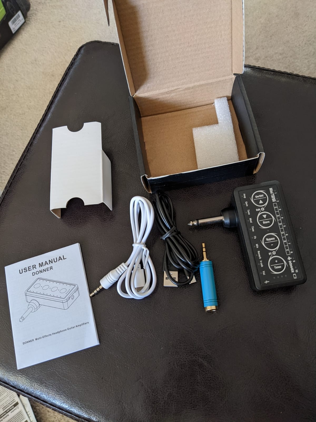 Donner Guitar Headphone Amp Mini Turbo with Multi Effects & Built in Tuner customer photo 1