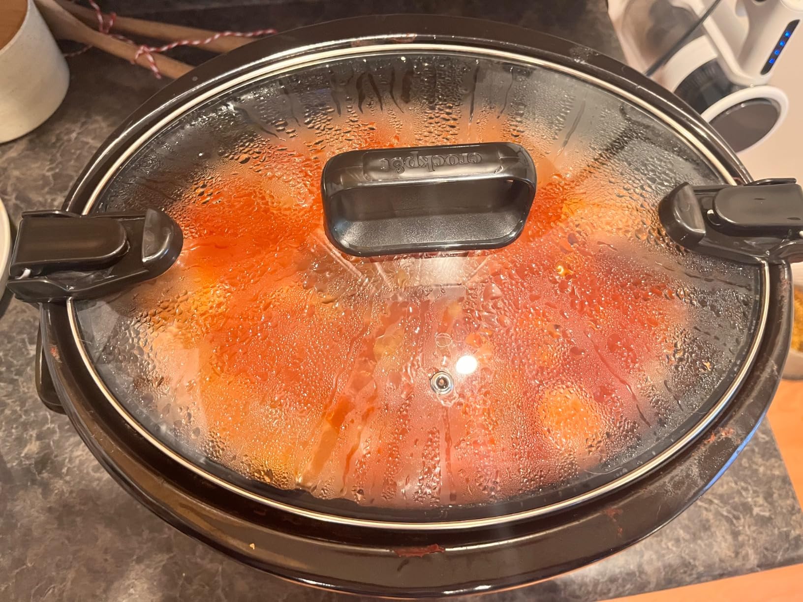 Crock-Pot 7-Quart Slow Cooker, Portable Programmable with Timer, Locking Lid, Stainless Steel; an Essential Kitchen Appliance, Perfect for Families and Gatherings customer photo 1