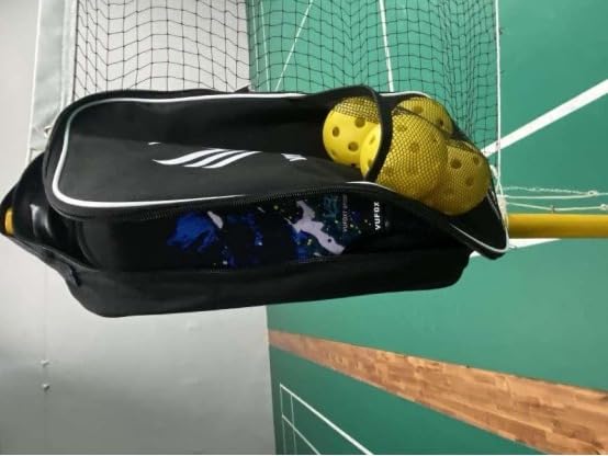 Pickleball Paddles Set of 2/4, USAPA Approved Carbon Fiber Surface Pickle Ball Set - 14mm PP Honeycomb Core of Lightweight Pickleball Rackets -Suitable for Beginners' Training and Game(Blue) customer photo 2