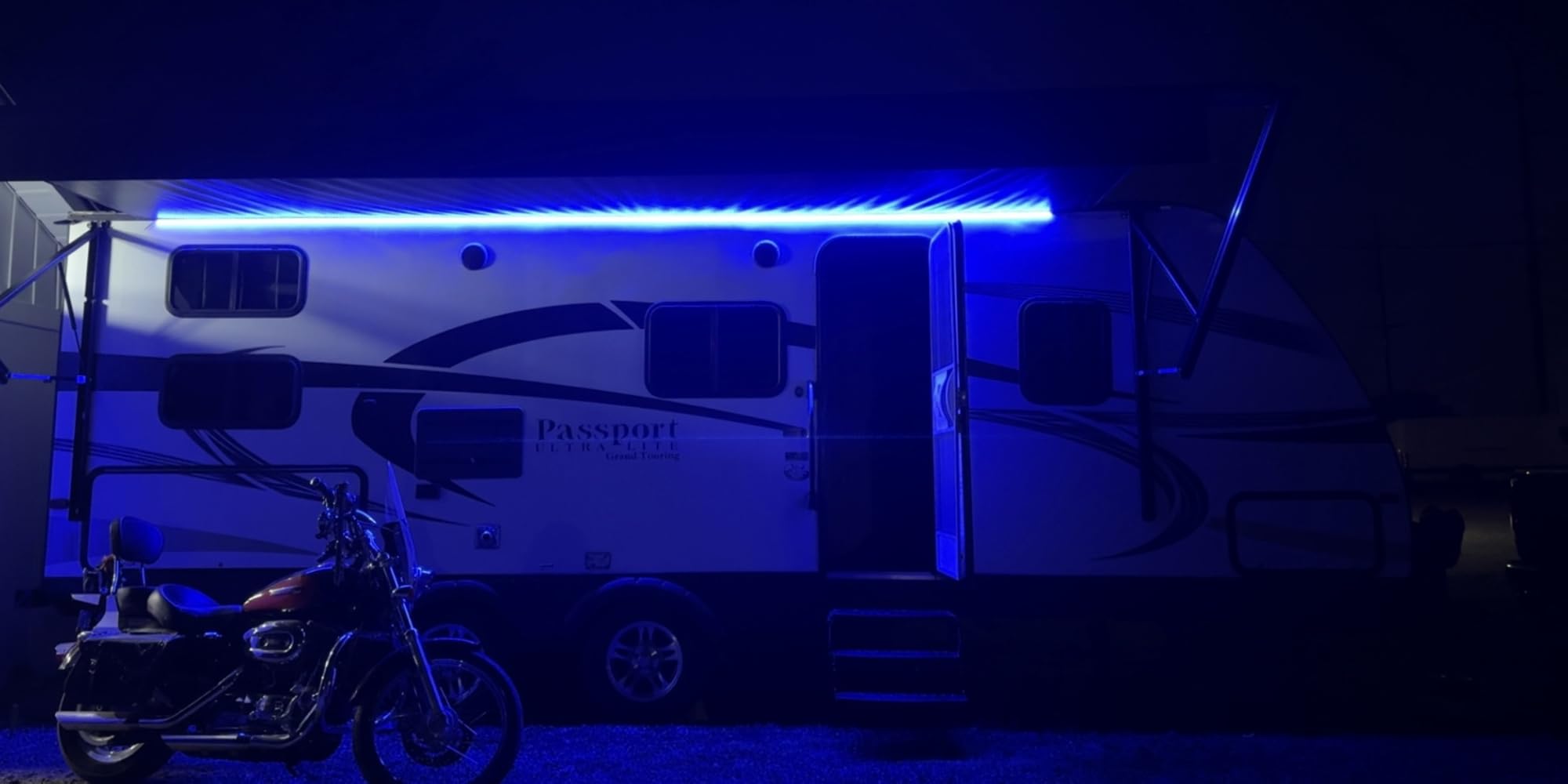 RV Awning Lights, 12V 16.4FT White Camping Awning Lights customer photo 1