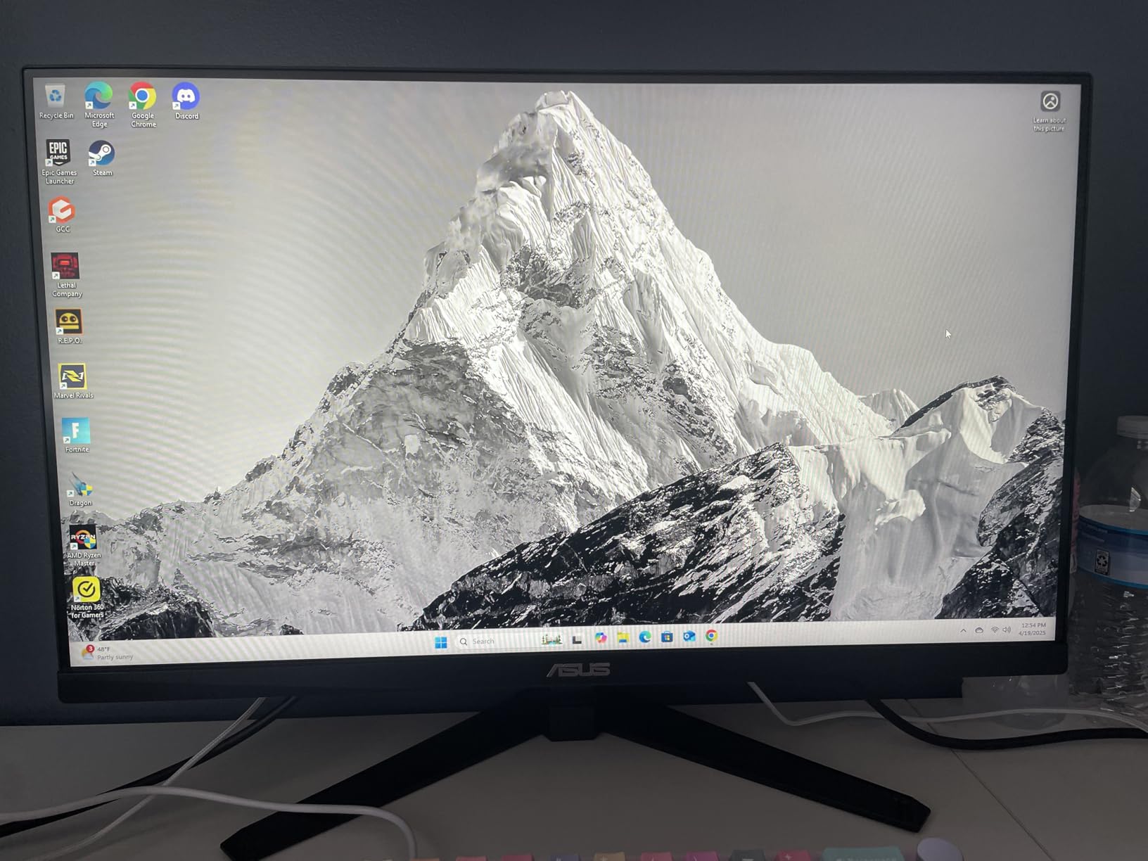 ASUS TUF Gaming 24” 1080P Monitor (VG247Q1A) - Full HD, 165Hz (Supports 144Hz), 1ms, Extreme Low Motion Blur, Adaptive-sync, FreeSync Premium, Shadow Boost, Speakers, Eye Care, HDMI, DisplayPort customer photo 2