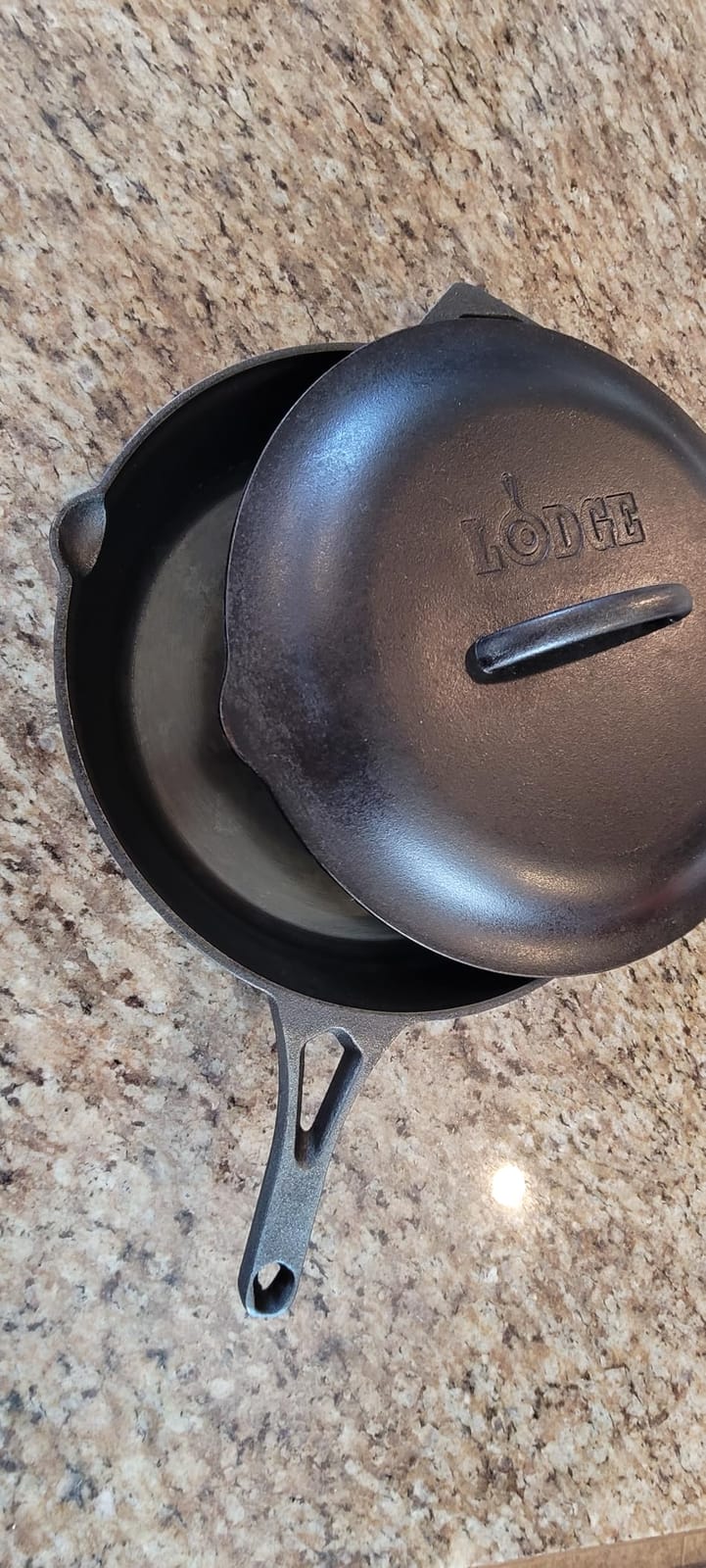 12 Inch Smooth Wasatch Pre-Seasoned Round Cast Iron Skillet customer photo 2