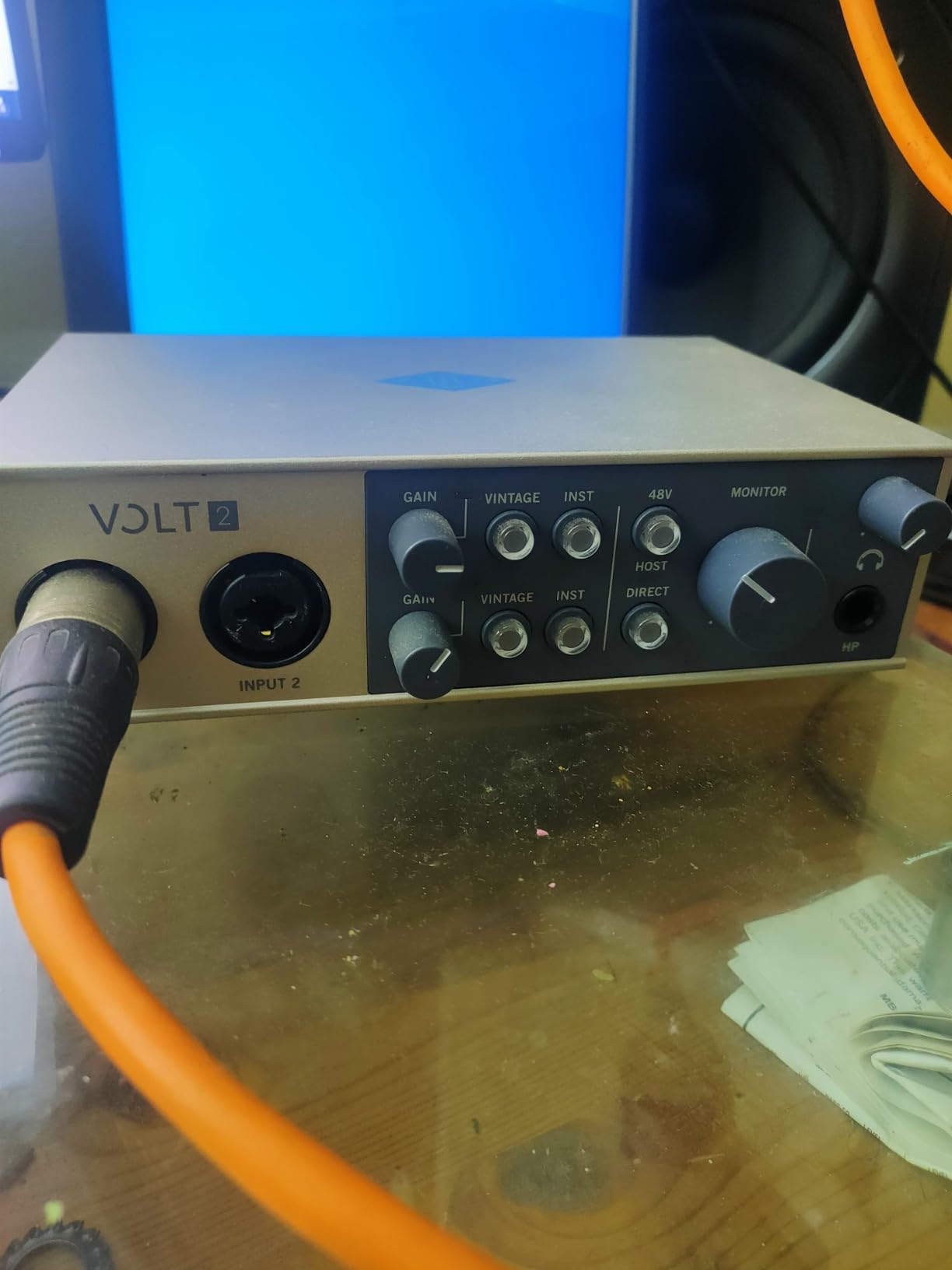 Universal Audio Volt 2 USB Audio Interface | 2x2 USB-C interface with 610 tube emulation and MIDI for musicians, podcasters and streamers customer photo 1