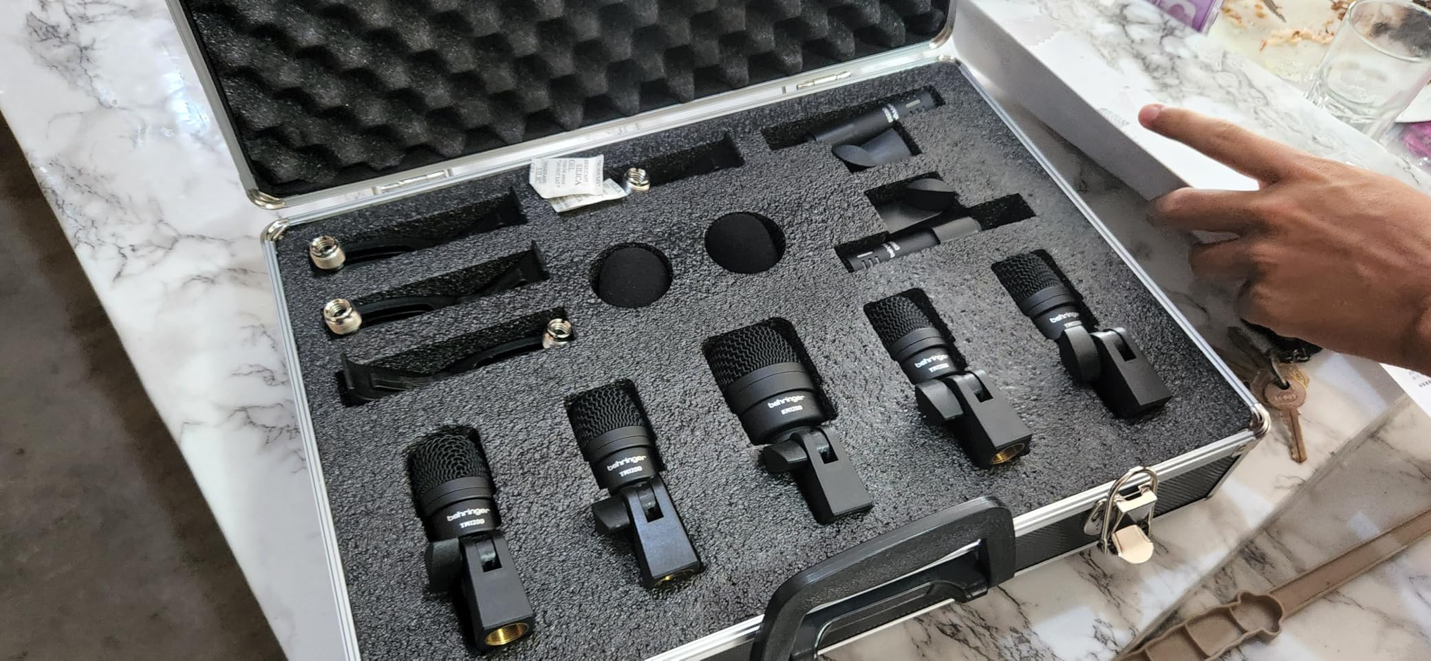 Behringer BC1200 Professional 7-piece Drum Microphone Set customer photo 2