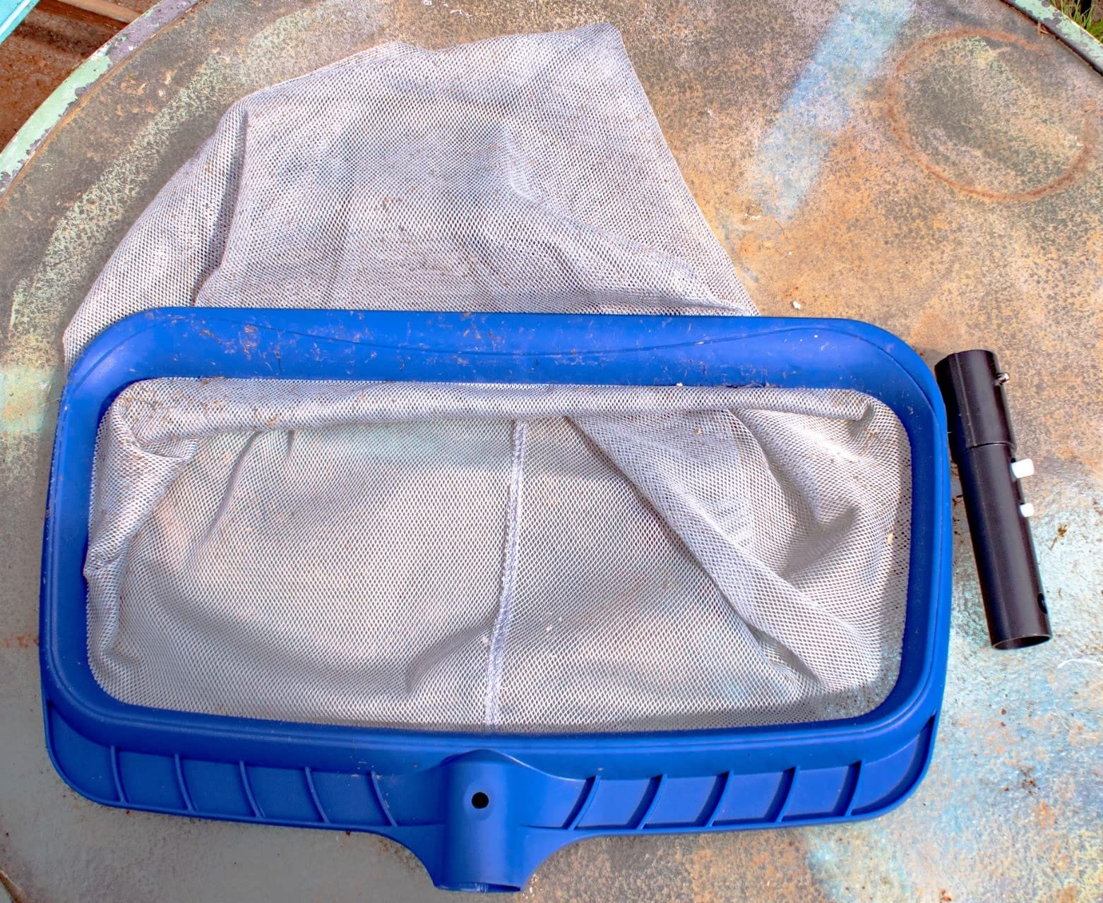 POOLAZA Pool Skimmer Net, Deep Net with Reinforced Frame & Easy Scoop Edge customer photo 1