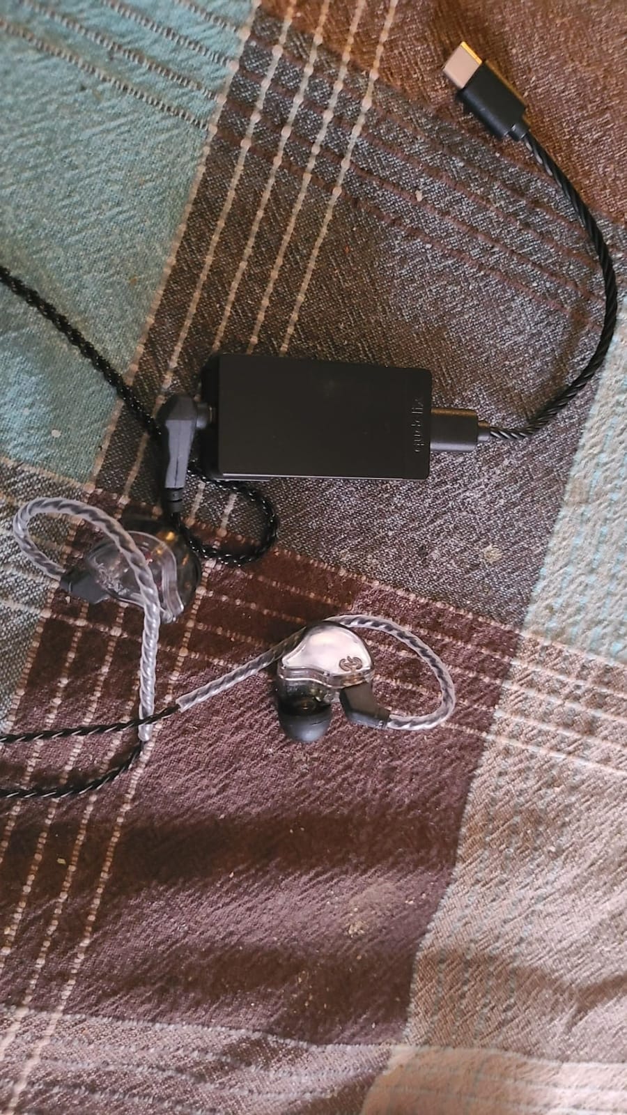 CCA CRA in Ear Monitor Headphones, Ultra-Thin Diaphragm Dynamic Driver IEM Earphones customer photo 1