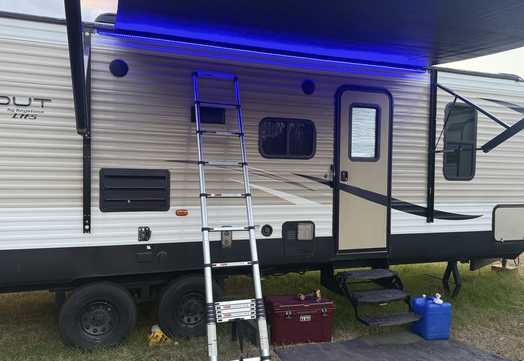 RV Awning Led Lights,12V 20FT White Camper Awning Lights customer photo 1