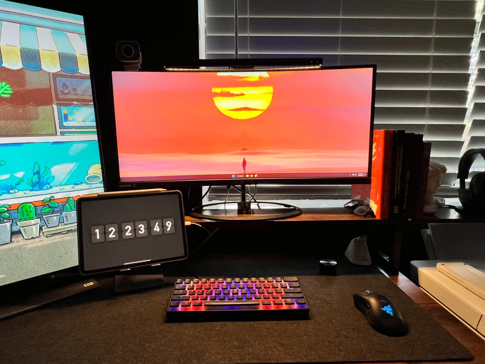 LYMAX Monitor Light Bar, Eye-Care USB Computer Lamp Dimmable Screen Light Bar, Fit for All Monitor with Wireless Controller, No Screen Glare, Space Saving for Home Office Desk Light customer photo 2