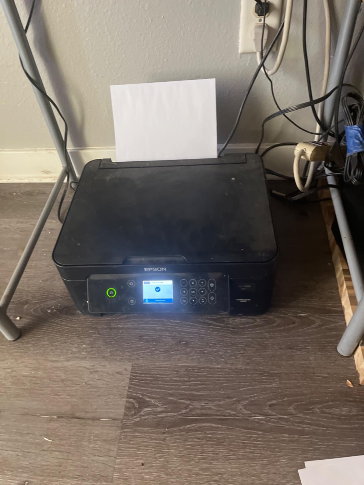 Epson Expression Home XP-4105 Wireless All-in-One Color Inkjet Printer, Black - Print Copy Scan - 10.0 ppm, 5760 x 1440 dpi, 2.4