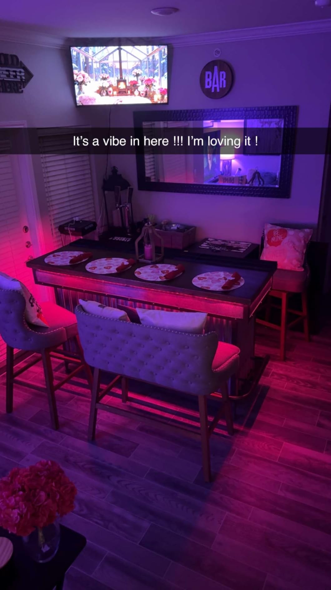 maylit 10 PCS 20in Smart RGB Under Cabinet Lights Kit customer photo 2