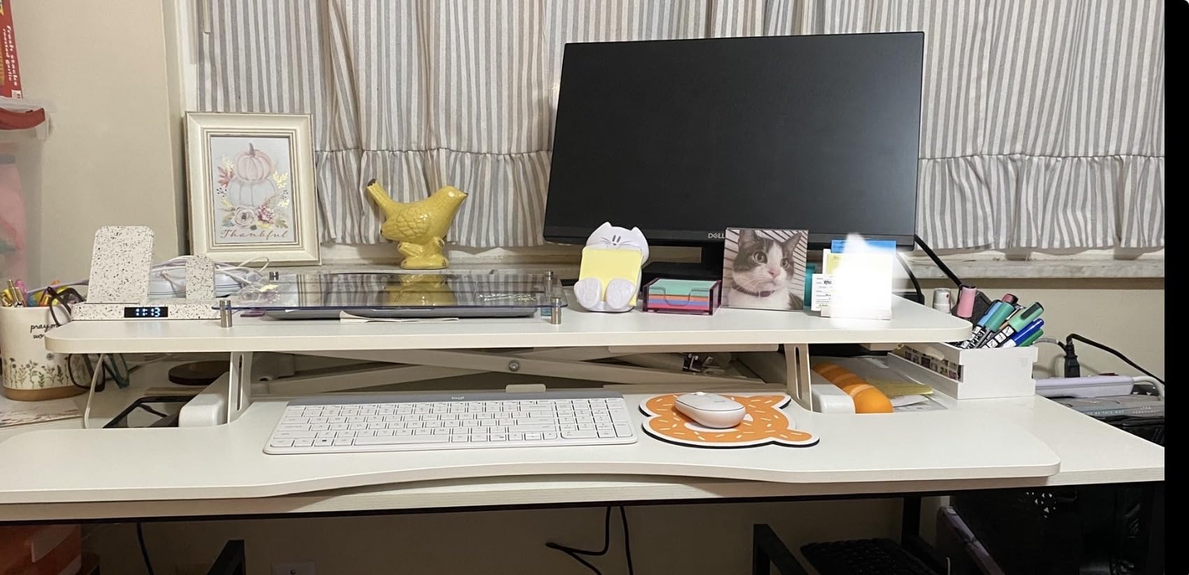 VIVO Black 42 in Standing Desk Converter, DESK-V042KB customer photo 1
