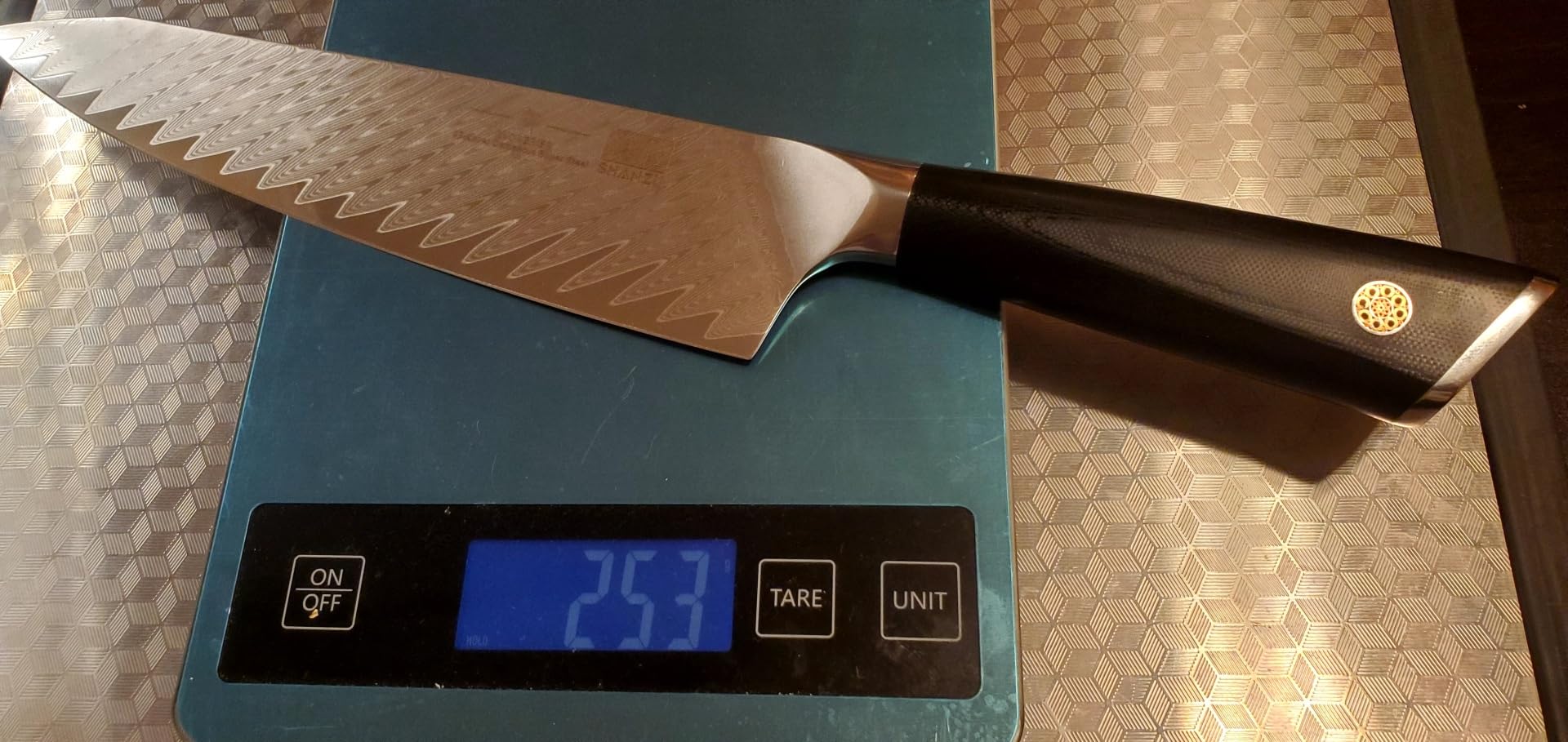 SHAN ZU 7-Piece Damascus Knife Set customer photo 1